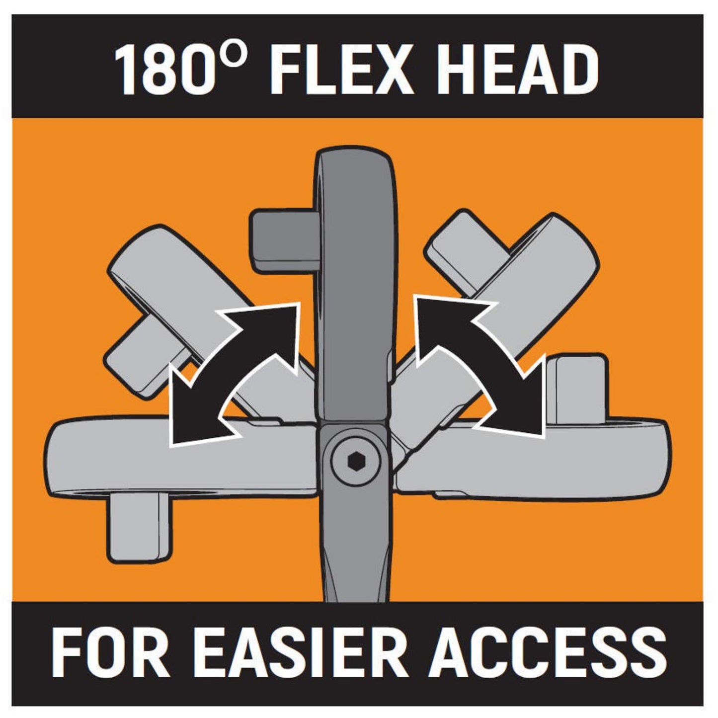 GEARWRENCH 2 Pc. 1/4" & 3/8" Drive 90 Tooth Full Polish Flex Head Ratchet Set - 81216T