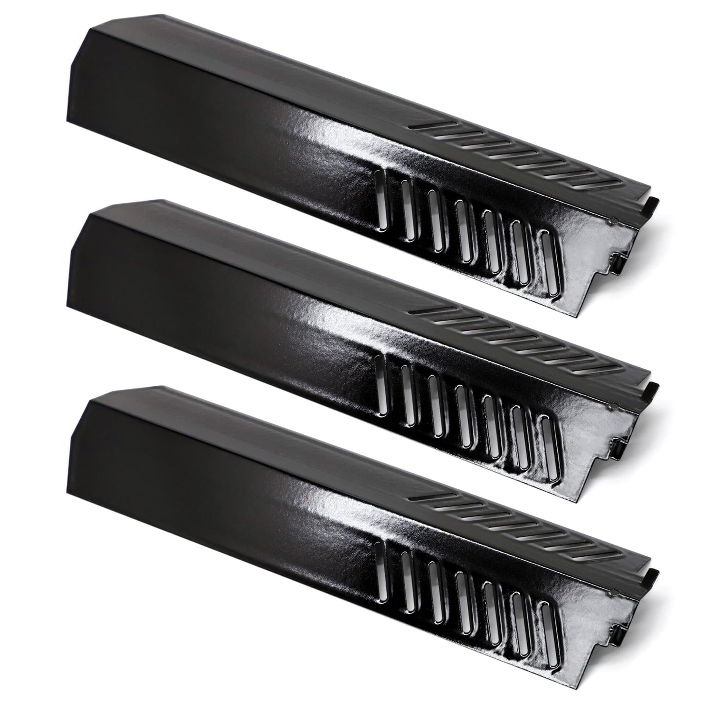 Criditpid Porcelain BBQ Heat Shields for Cuisinart G41807, G41805, G41206, G41803, C560S, G41208, Barbeque Heat Plates for Centro 2800, 2900S, G41201, G41205, G41202.