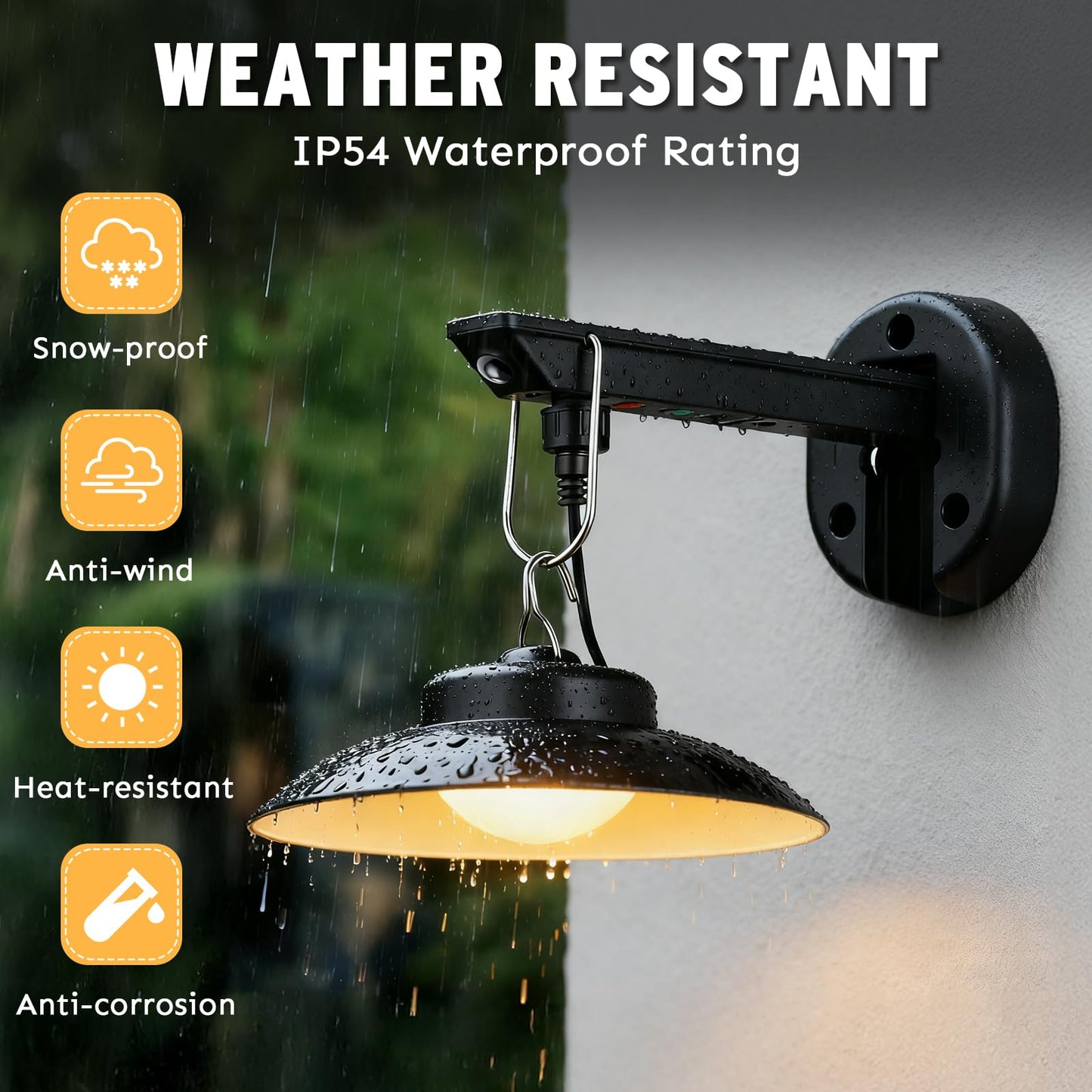 200lm Solar Barn Lights Outdoor with 3 Lighting Modes & Motion Sensor, No Wiring Needed, Solar Wall Lights Outdoor Waterproof, Farmhouse Exterior Wall Sconce, Outdoor Light Fixtures for Garage(2 Pack)