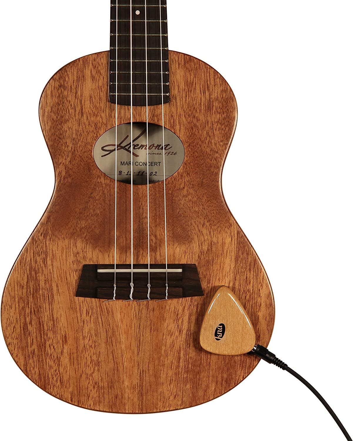 KNA AP-1 Universal Stick-On Piezo Pickup – Natural Acoustic Tone, Guitar, Uke, Harp Drums, Percussion, Easy No-Mod Installation, Passive No-Battery, Compatible with Nearly All Acoustic Instruments