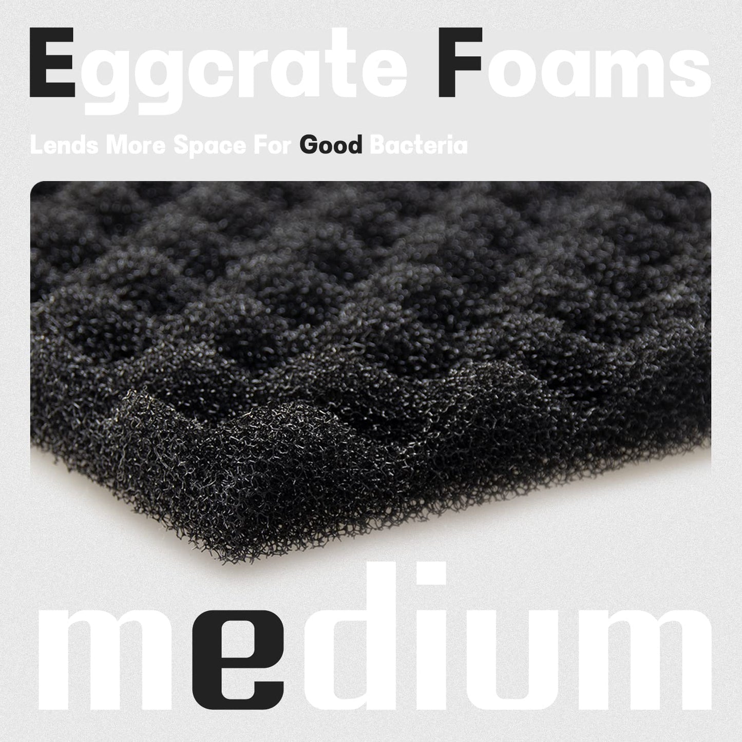 LTWHOME Fish Pond Foam Filter Sponge Set 25-Inch X 18-Inch Media(Pack of 1 Set)