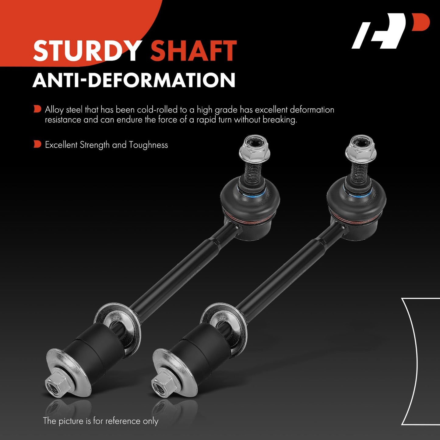 A-Premium 2 x Rear Sway Bar Links Stabilizer Bar Links, Compatible with Ford Escape 2013-2018, Lincoln MKC 2015-2019