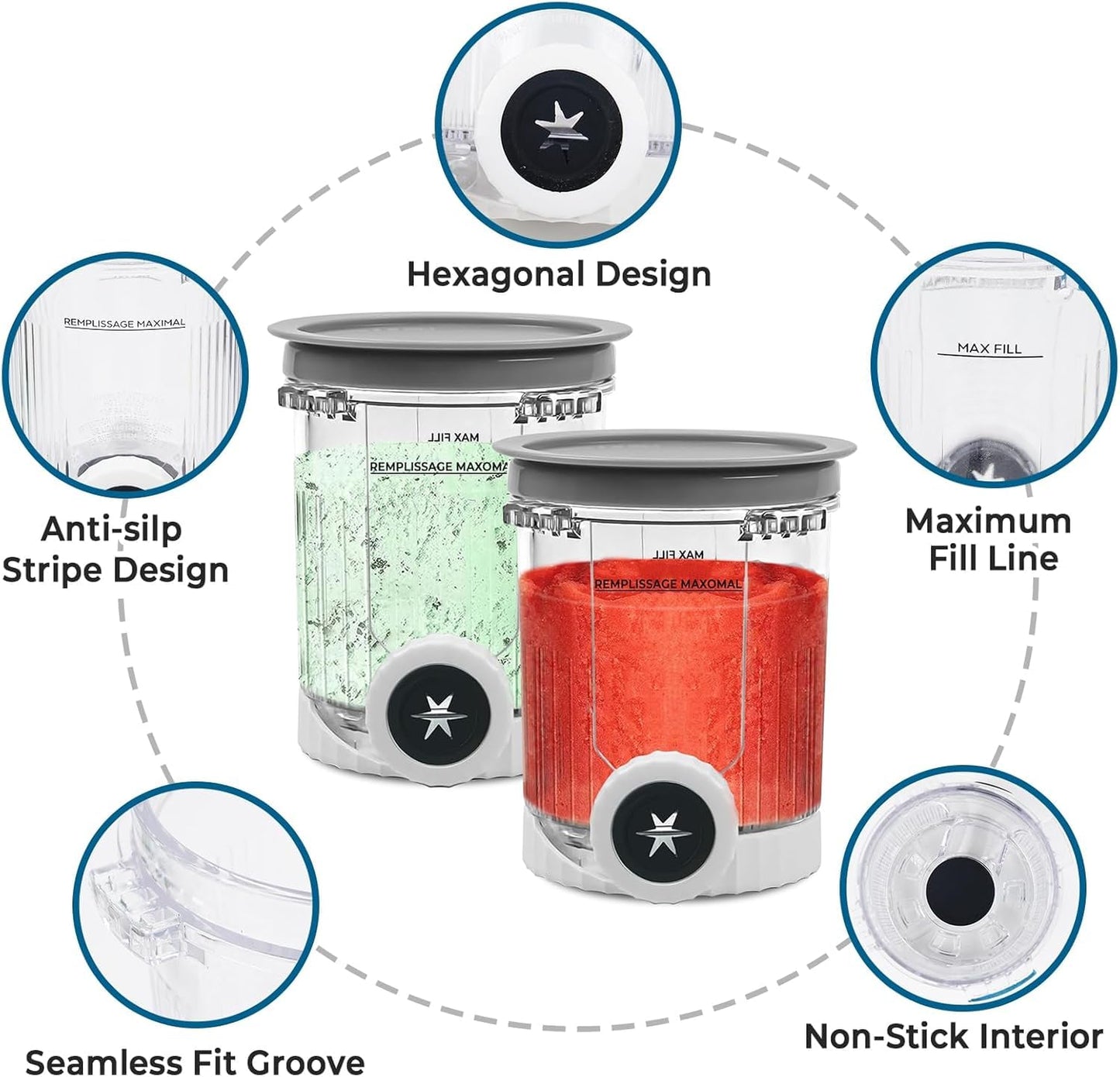 4Pack for Ninja Creami Swirl Pints and Lids, 16OZ Ice Creamy Containers Storage for Ninja Swirl Ice Cream & Soft Serve Makers NC701 NC700 Series(Dishwasher Safe Reusable Leak Proof)
