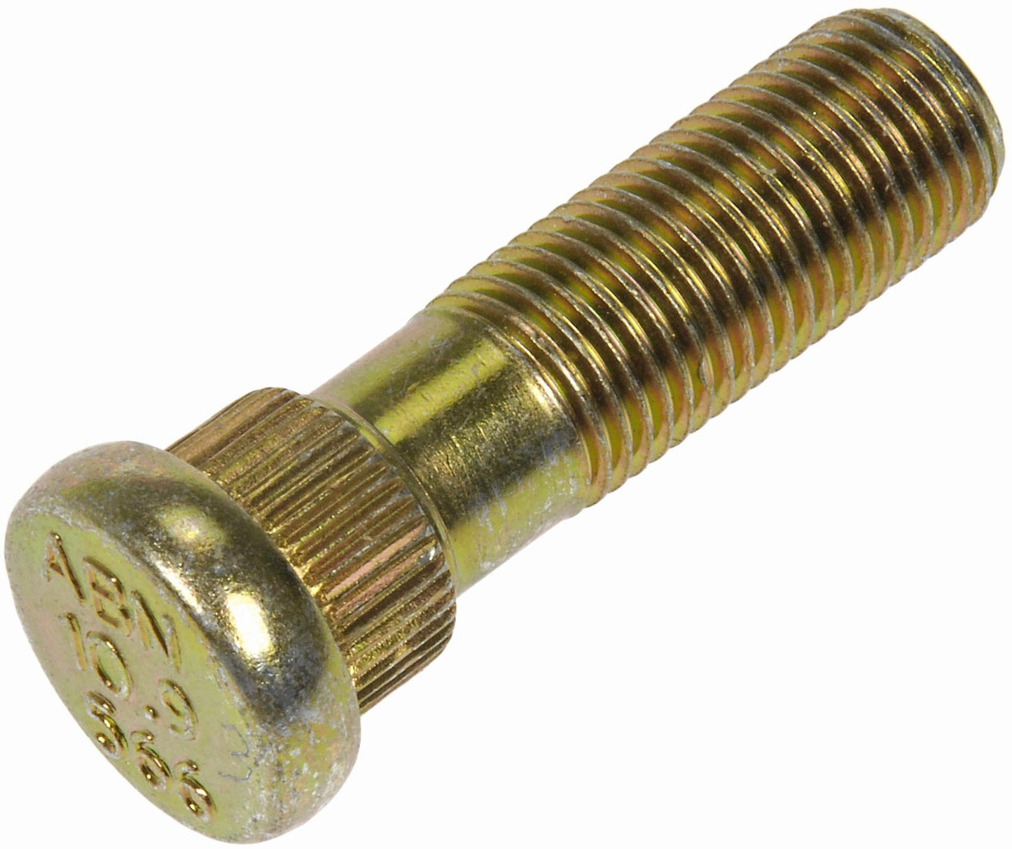Dorman 610-566 M12-1.25 Serrated Wheel Stud - 14.38mm Knurl, 43.5mm Length Compatible with Select Scion/Subaru/Toyota Models, 10 Pack