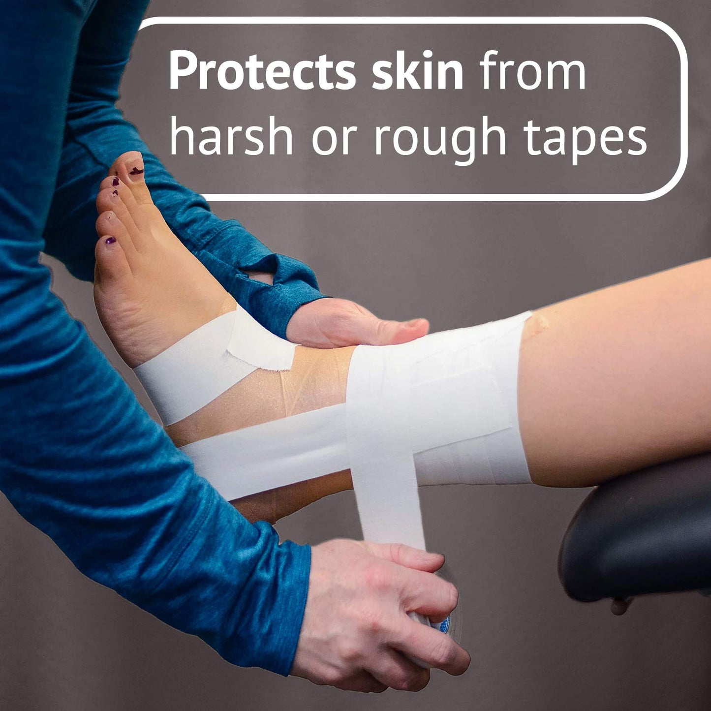 Cramer Tape Underwrap, Bulk Case of 48 Rolls of PreWrap for Athletic Taping, Hair Tie, Headband, Patellar Support, Pre-Wrap Athletic Tape Supplies, 2.75" X 30 Yard Rolls of Pre Wrap