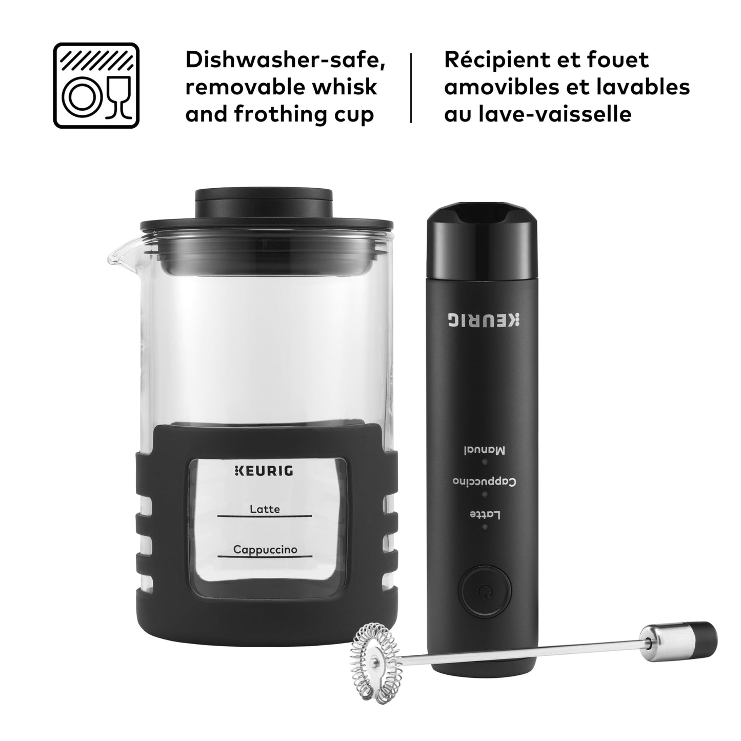 Keurig SimpleCafé Milk Frother for Lattes and Cappuccinos
