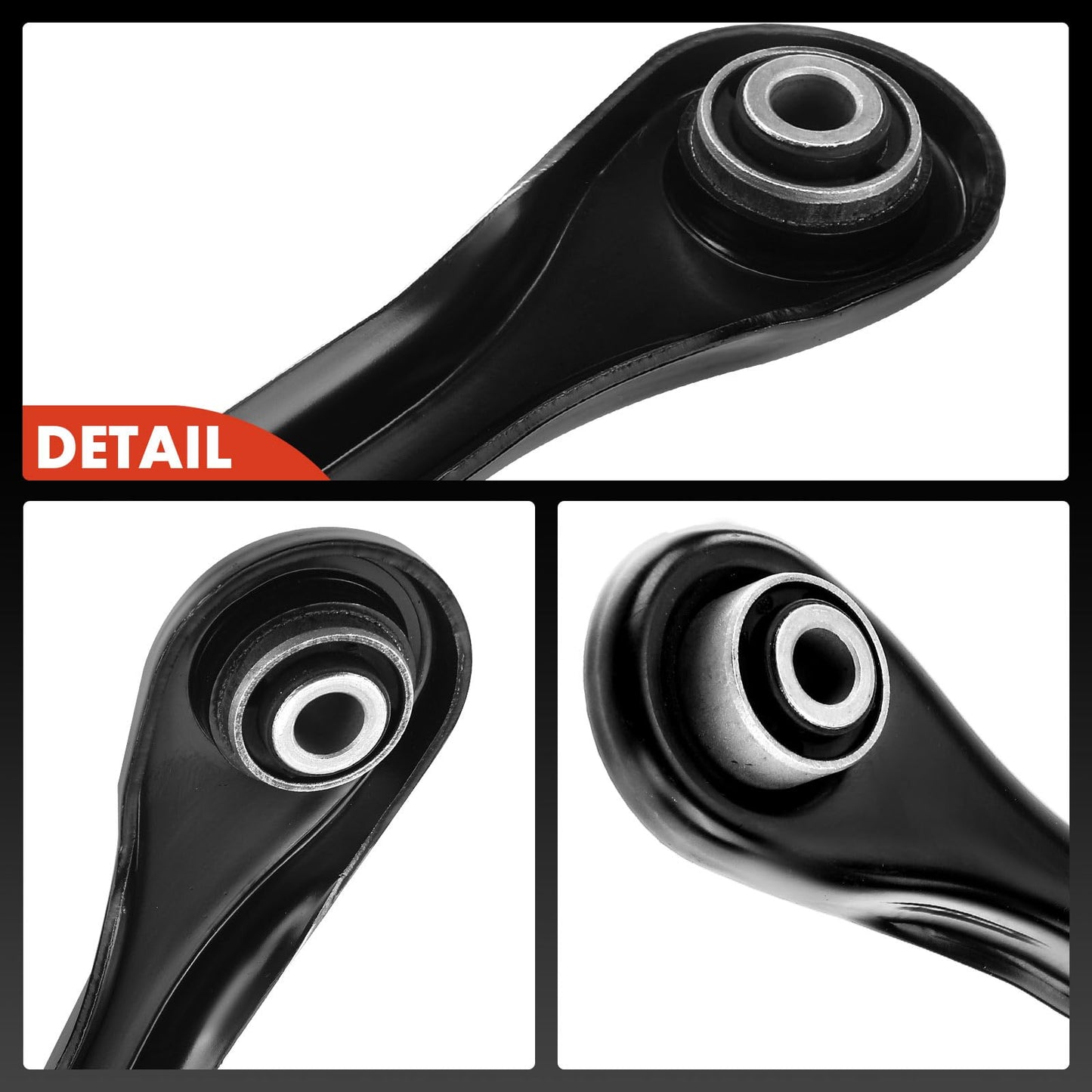 A-Premium 2 x Rear Forward Lower Control Arm, with Bushing, Compatible with Ford Escape 2013 2014 2015 2016 2017 2018