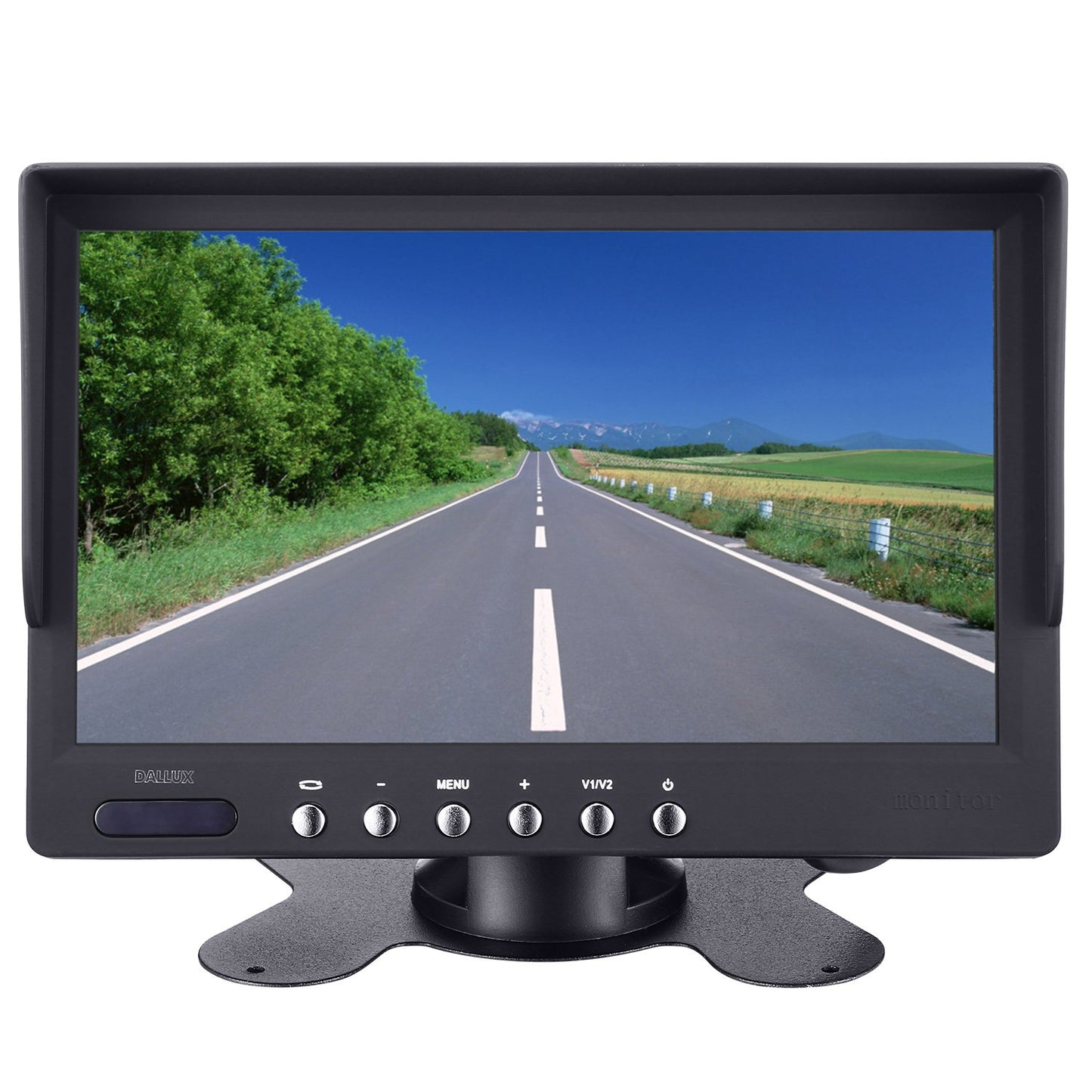 Vehicle Backup Camera kit,Waterproof Night Vision Rearview Camera cab cam with 7 inch Monitor+ 4 PIN Camera Cable for Bus/Truck/Van/Trailer/RV/Camper/Motor Home/Pickup/Harveste/Vehicles(12-24V)