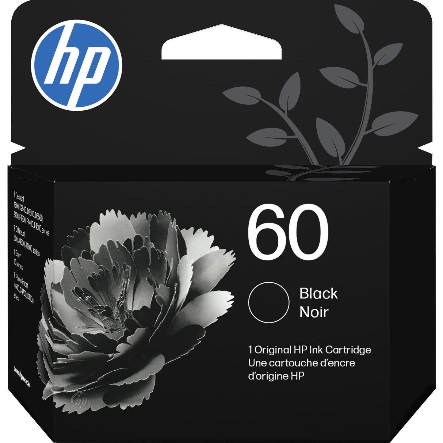 HP 60 (CC640WN) Black Original Ink Cartridge