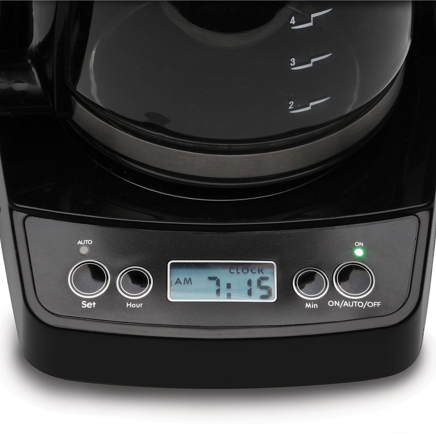 Capresso 426.05 5-Cup Drip Mini Coffeemaker, Black/Silver