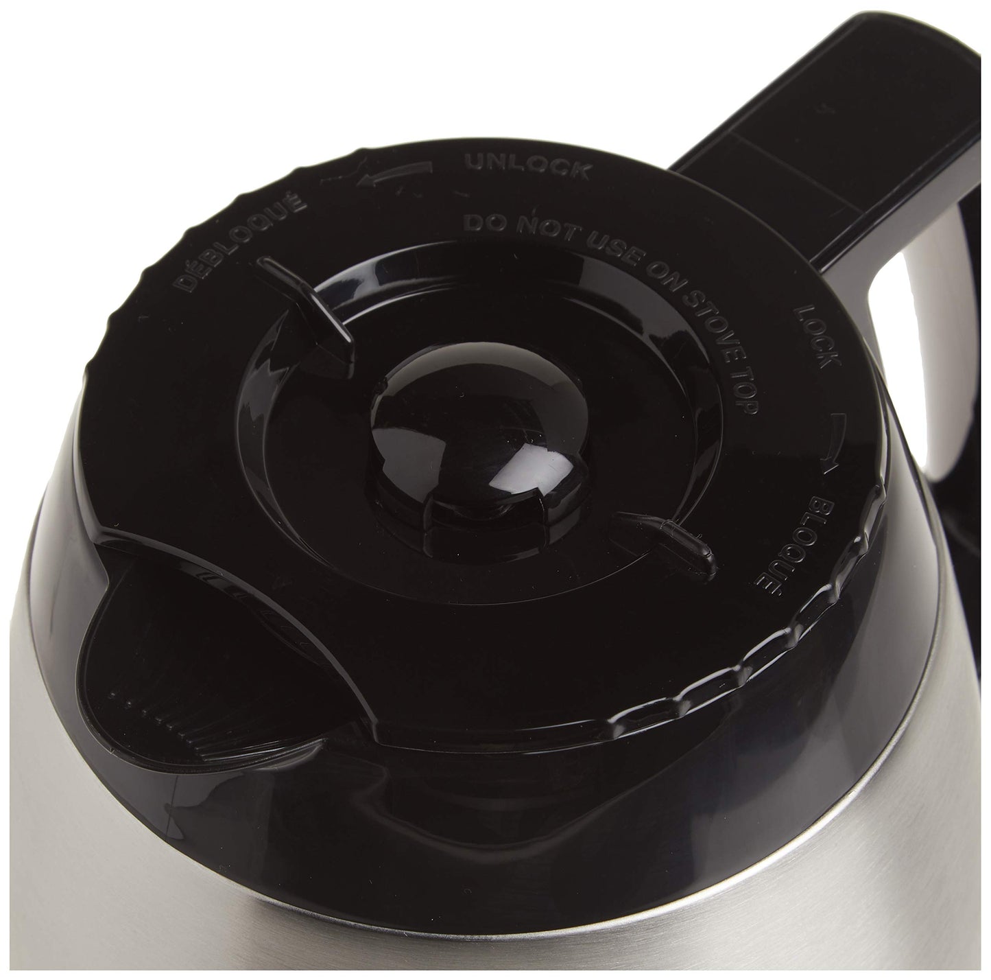 Cuisinart Replacement Carafe, 10-Cup Stainless Thermal Carafe, Easy-to-Clean (DGB-600RC)