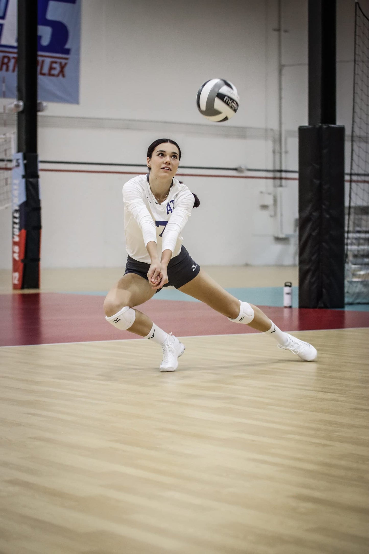 Women's Balboa 6 Long Sleeve Volleyball Jersey(M)
