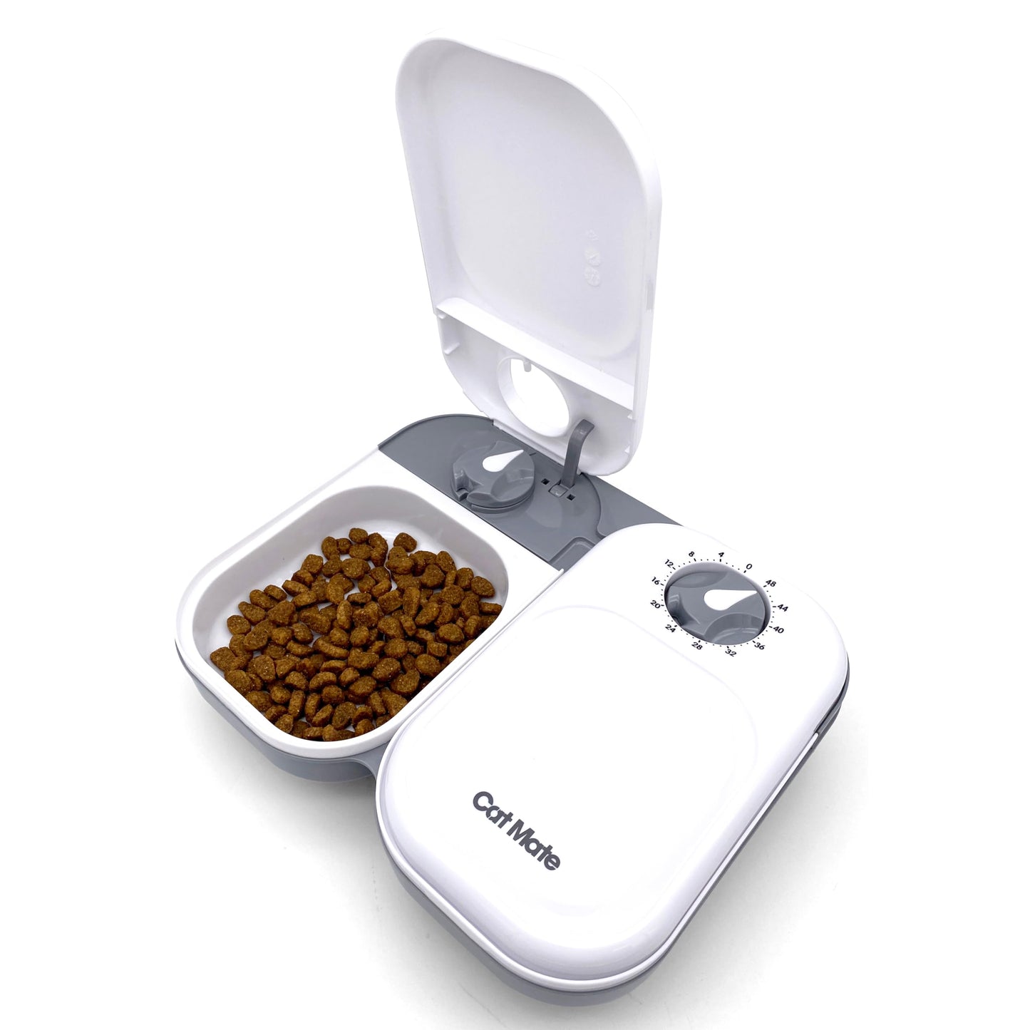 Cat Mate C200 2 Meal Automatic Pet Feeder for Cats and Small Dogs with Ice Pack