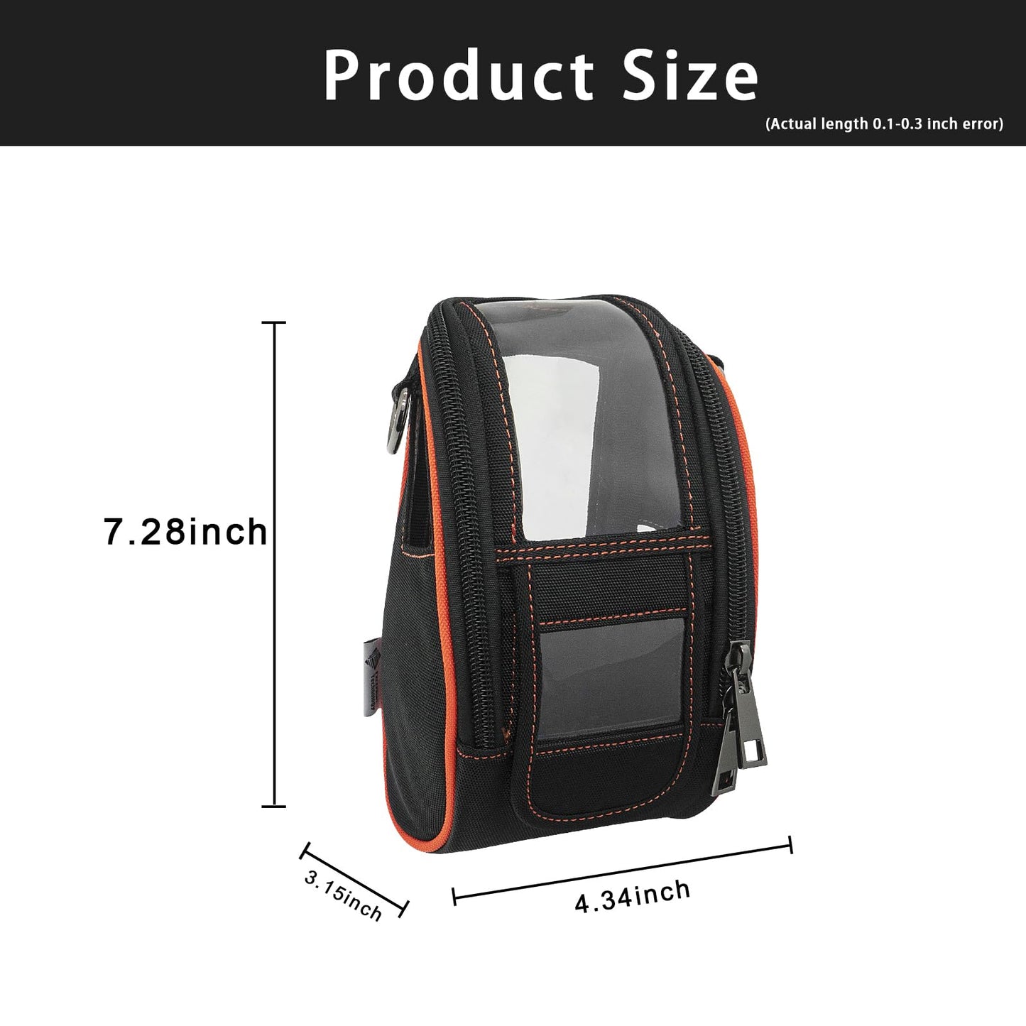 Soft Carrying Case for Zebra ZQ610 QLN220 ZR628 Mobile Thermal Printer - 2024 Upgrade Case Holster with Shoulder Strap and Belt Clip Compatible with Zebra ZQ610 QLN220 ZR628 Portable Carry Accessories