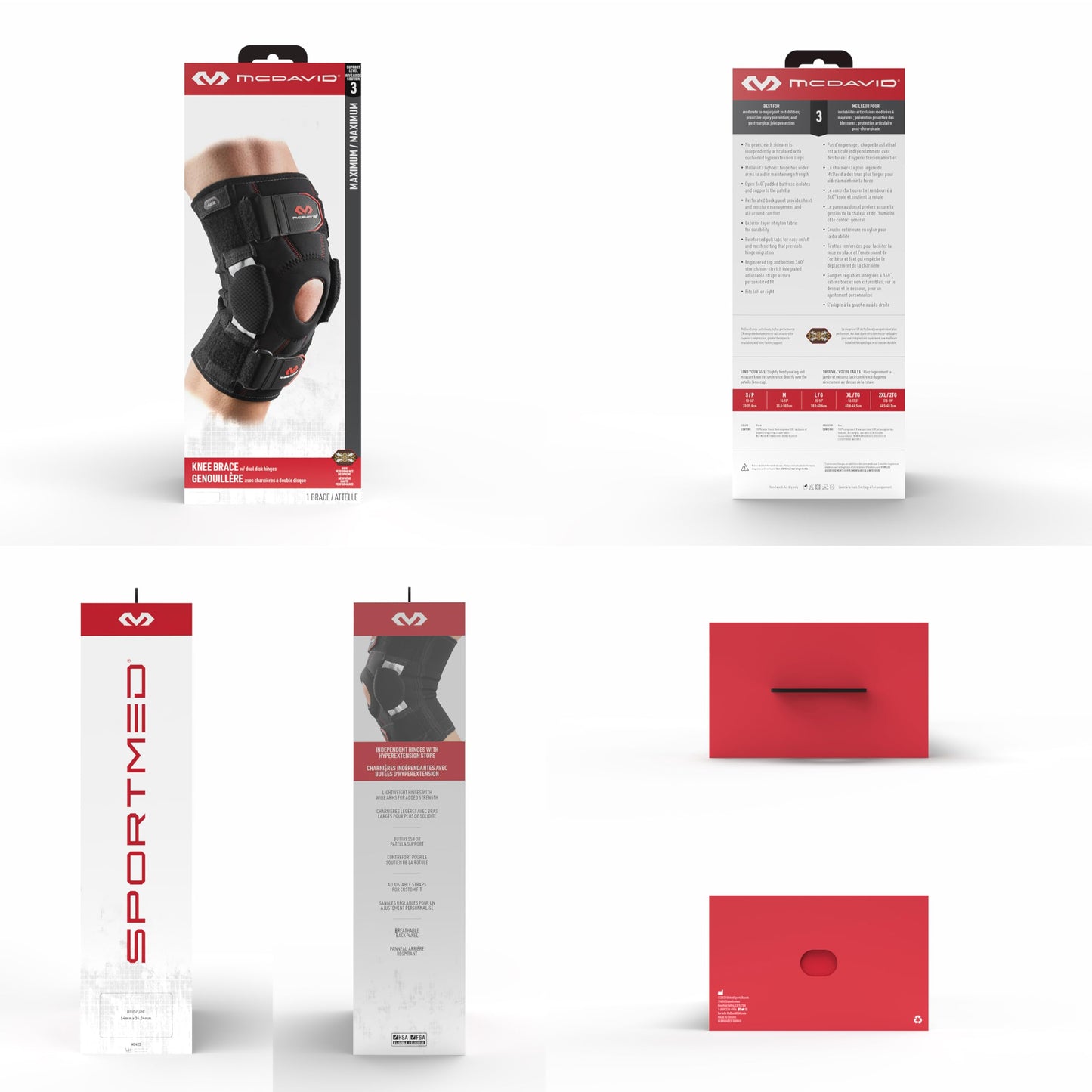McDavid Dual Disk Hinged Knee Support