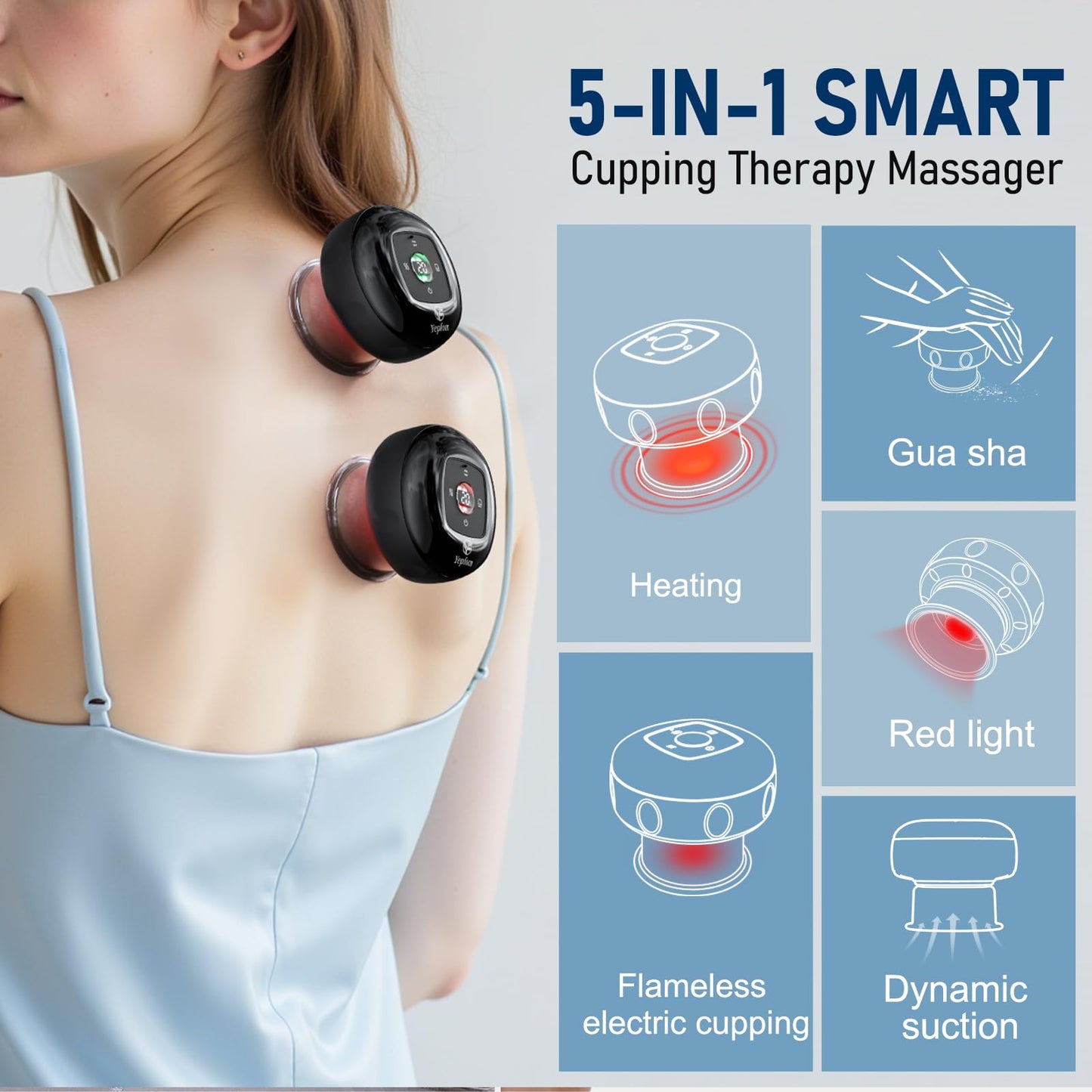 5-in-1 Smart Dynamic Cupping Set - 2pcs