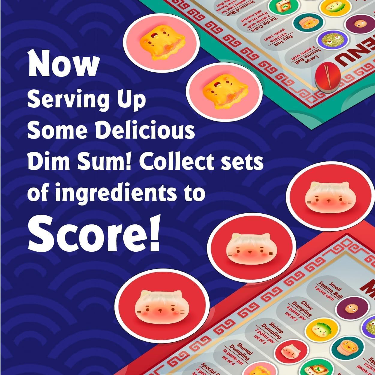 Gamewright Sushi Go Spin Some for Dim Sum- The Spin Pick and Score Game