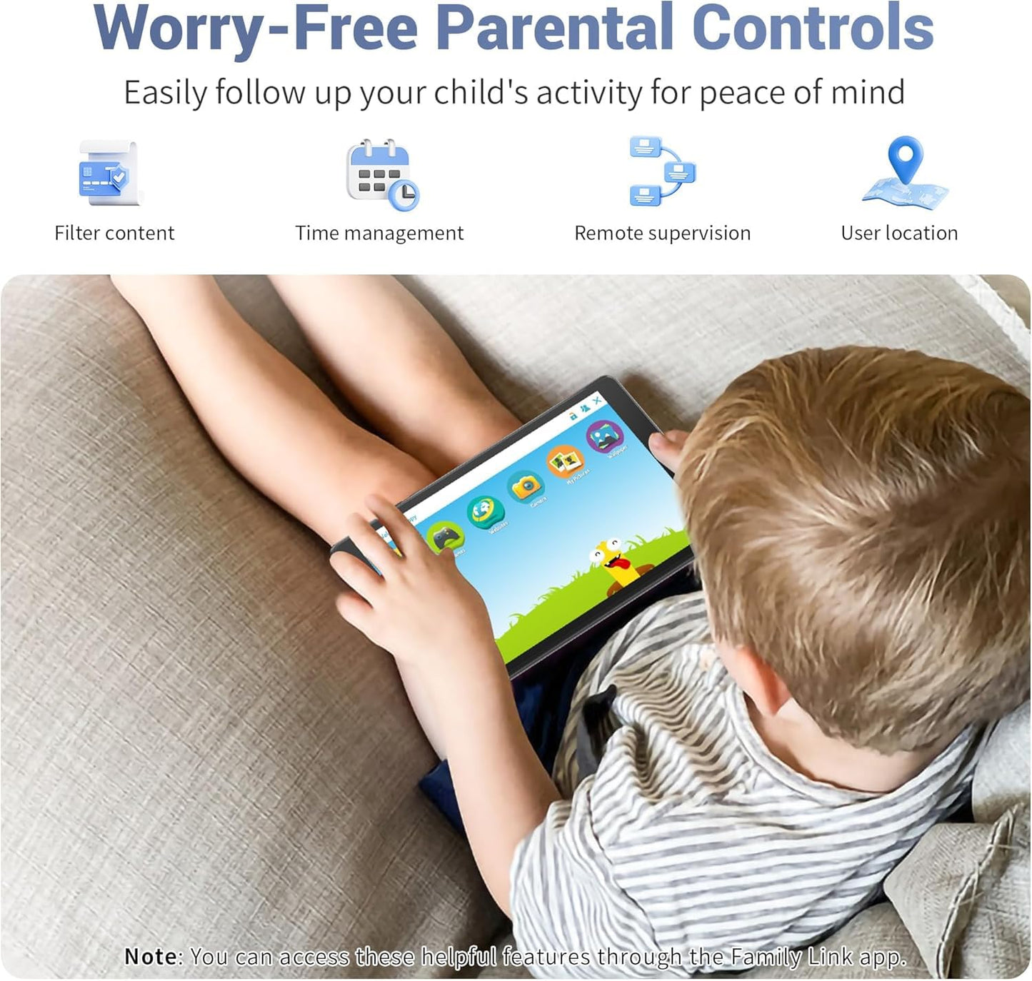 2025 Topsand 8 inch Tablet, Android Tablet with GPS Built in,12GB RAM 64GB ROM (1TB Expandable), 8MP Camera, 2.0GHz Processor, 2.4GHz&5GHz Wi-Fi/BT5.0, FHD Screen Tablets