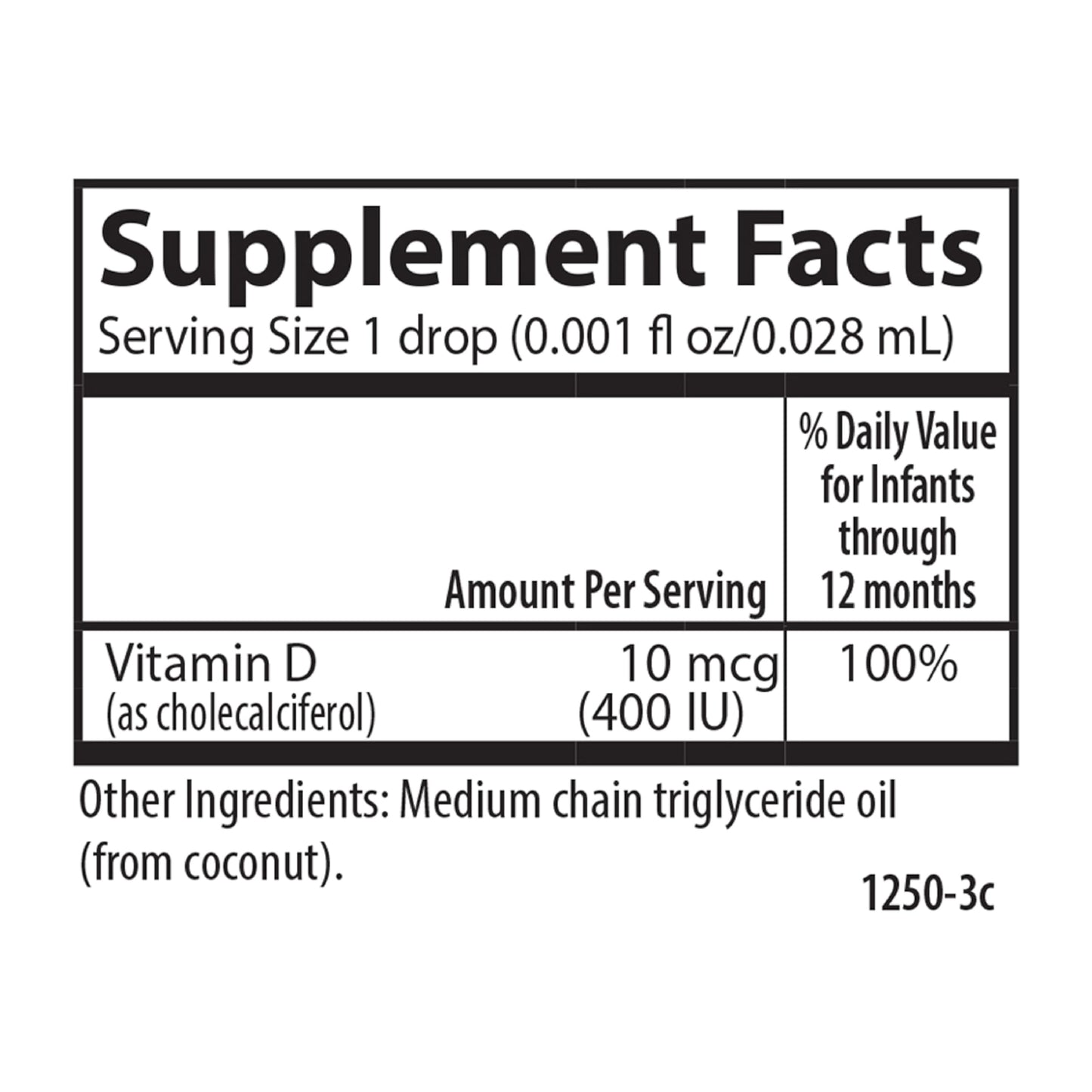 Carlson Laboratories - Kid's Super Daily D3 400 IU (10 mcg)