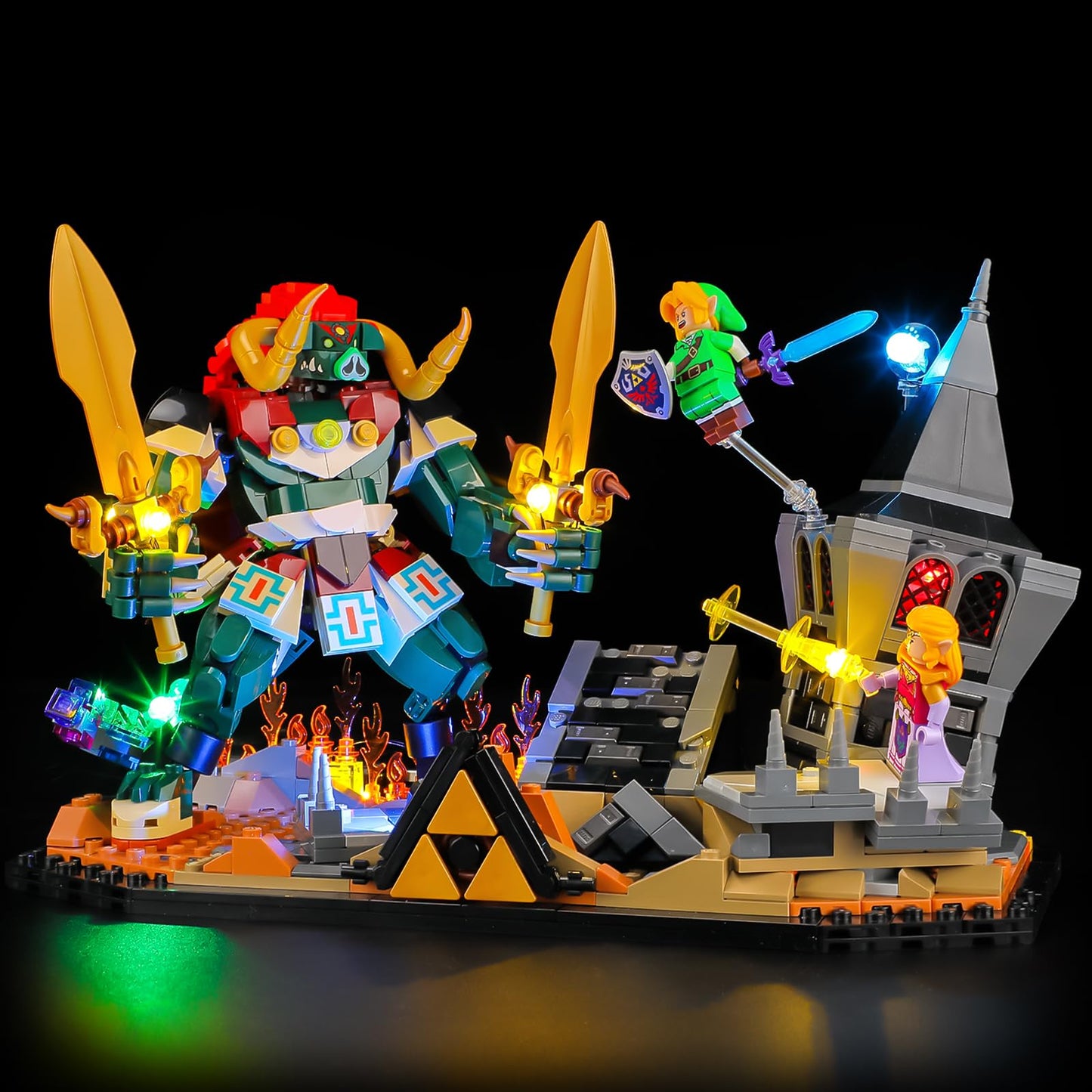 LIGHTAILING Led Light for Lego-77093 The Legend of Zelda Ocarina of Time – The Final Battle - Easy Install, Hidden Wiring, Home Decor & Gift-Ready (Model Not Included)