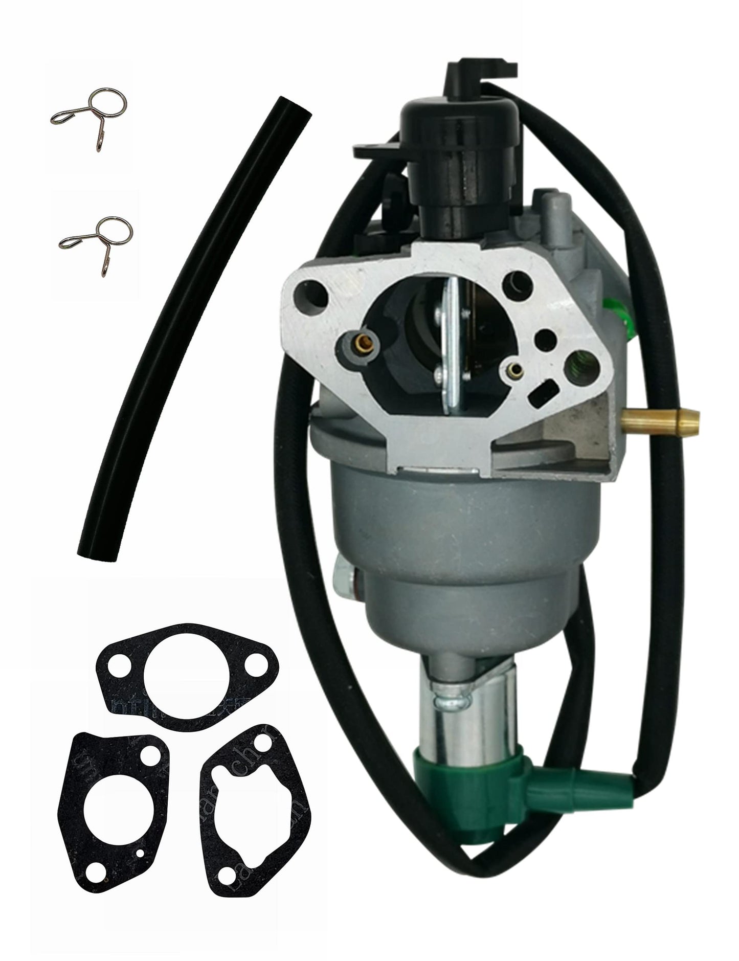 YAMAKATO P27-1 Gasoline Auto Choke Generator Carburetor Kit OEM for Honda Champion Predator Generac 8500 8750 9000 9500 338cc 389cc 420cc 439cc 459cc GX340 GX390 11hp 13hp etc.