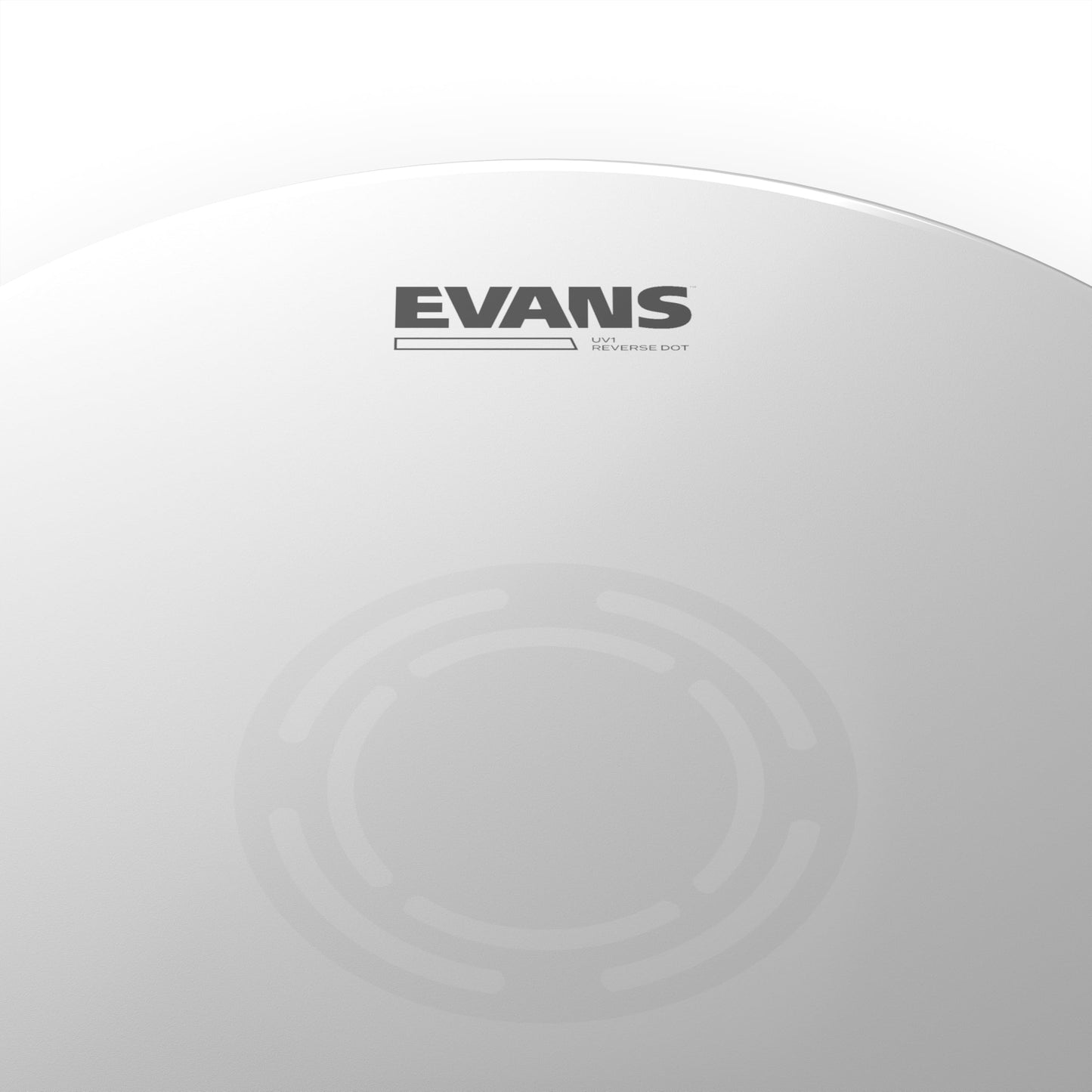 Evans Snare Drum Heads - UV1 Reverse Dot Coated Snare Drumhead - B14UV1RD - 14 Inch