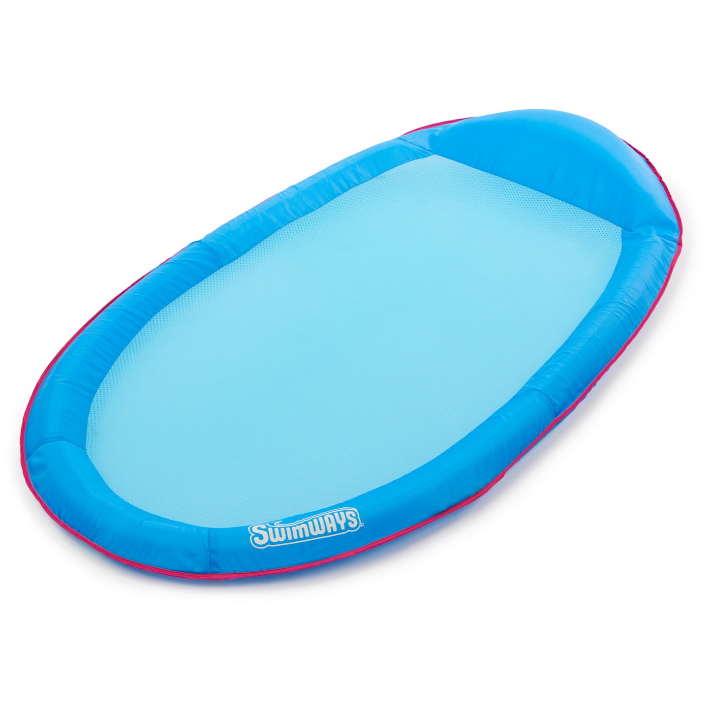 SwimWays Spring Float Premium Hammock Pool Lounger, Inflatable Pool Floats Adult with Fast Inflation for Ages 15 & Up