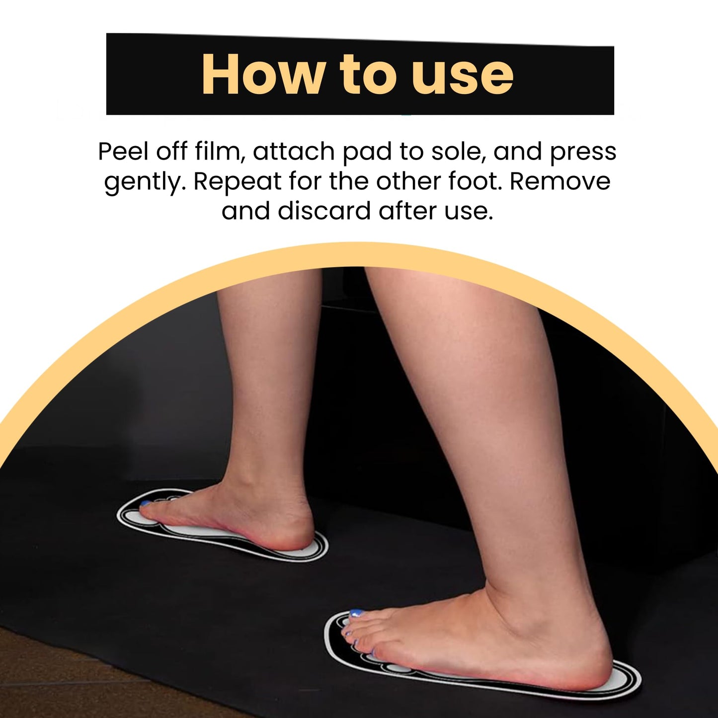 120 Pairs(240 Feets) Disposable Black Tanning Feet Pads Sunless Airbrush Spray Tent Protect Foot Shaped Spray Tan Sandals