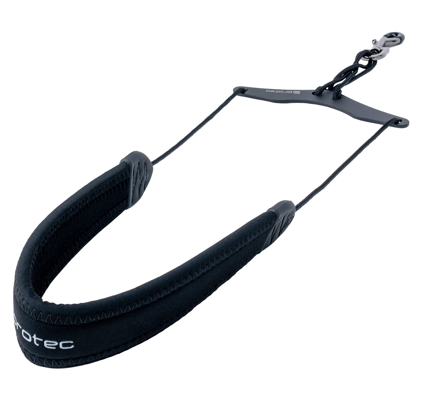 Protec 24-Inch Neoprene Saxophone Neck Strap with Comfort Bar - Black (Model NB305M)
