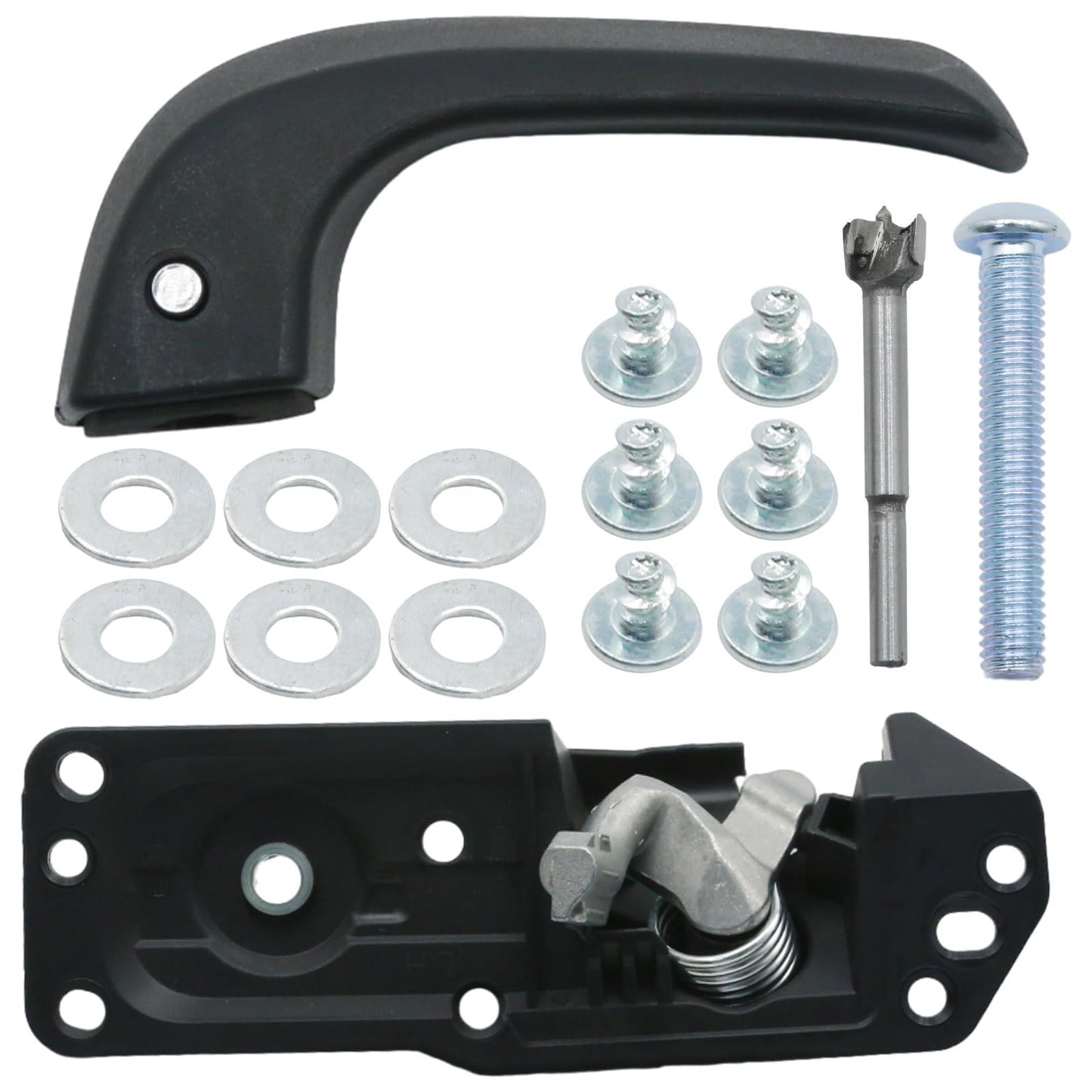 VIKKSAER 15936892 20871488 Interior Door Handle Kit (Front Left Drivers Side), Replacement for Chevrolet Silverado 1500 2007-2013 Suburban 1500 2007-2013 Tahoe 2007-2013, Replaces 91485 80374