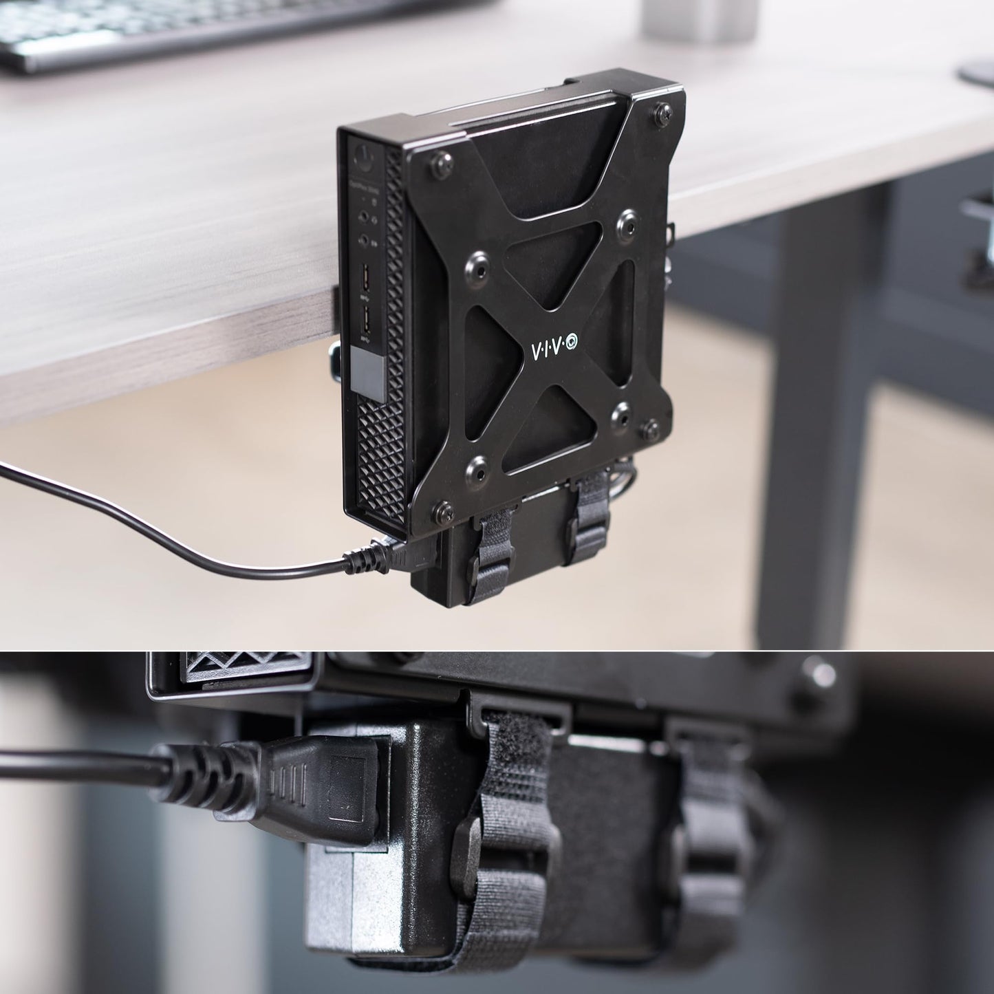 VIVO Behind Monitor VESA Mount Designed for Dell OptiPlex Micro CPU