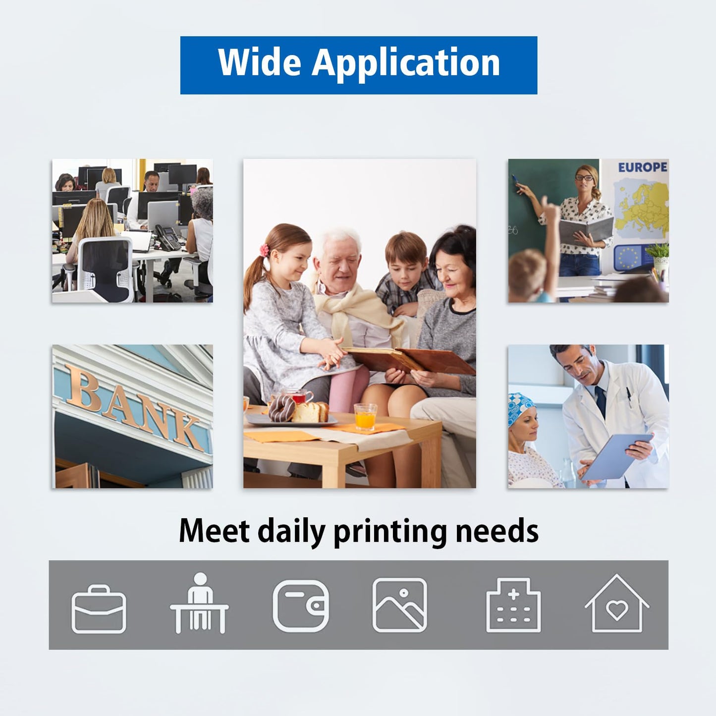 Aseker B310 B305 B315 Black Toner Cartridge with New Chip 006R04377 Remanufactured for Xerox B310dni B315dni B305dni Printer High Capacity 8000 Page Yields ( Black*1 )