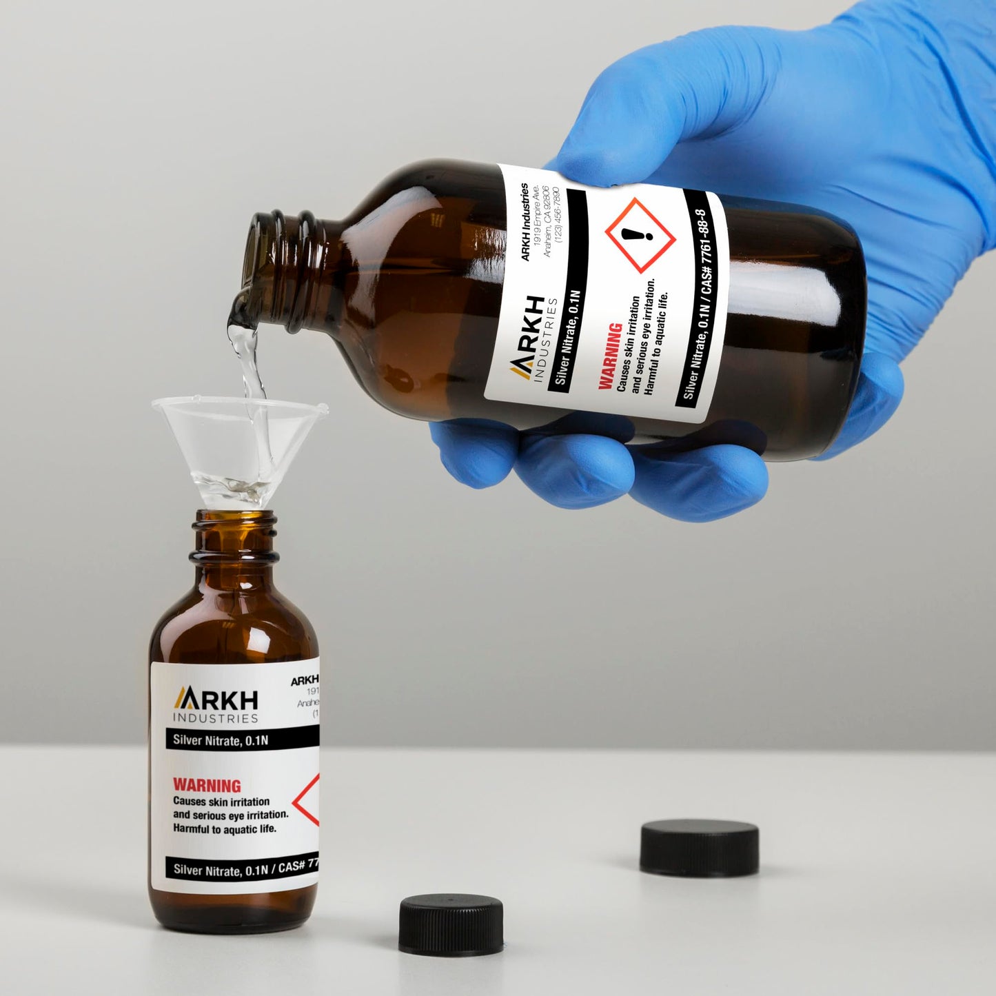 UltraDuty GHS Chemical Labels for Laser Printers, 2" x 4"
