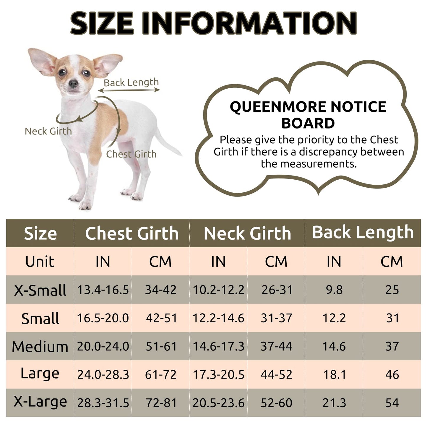 Queenmore Warm Dog Coat, Cold Weather Puffer Dog Jacket with Ultra Thick Plush Lining, Storage Pockets (Green, Large)