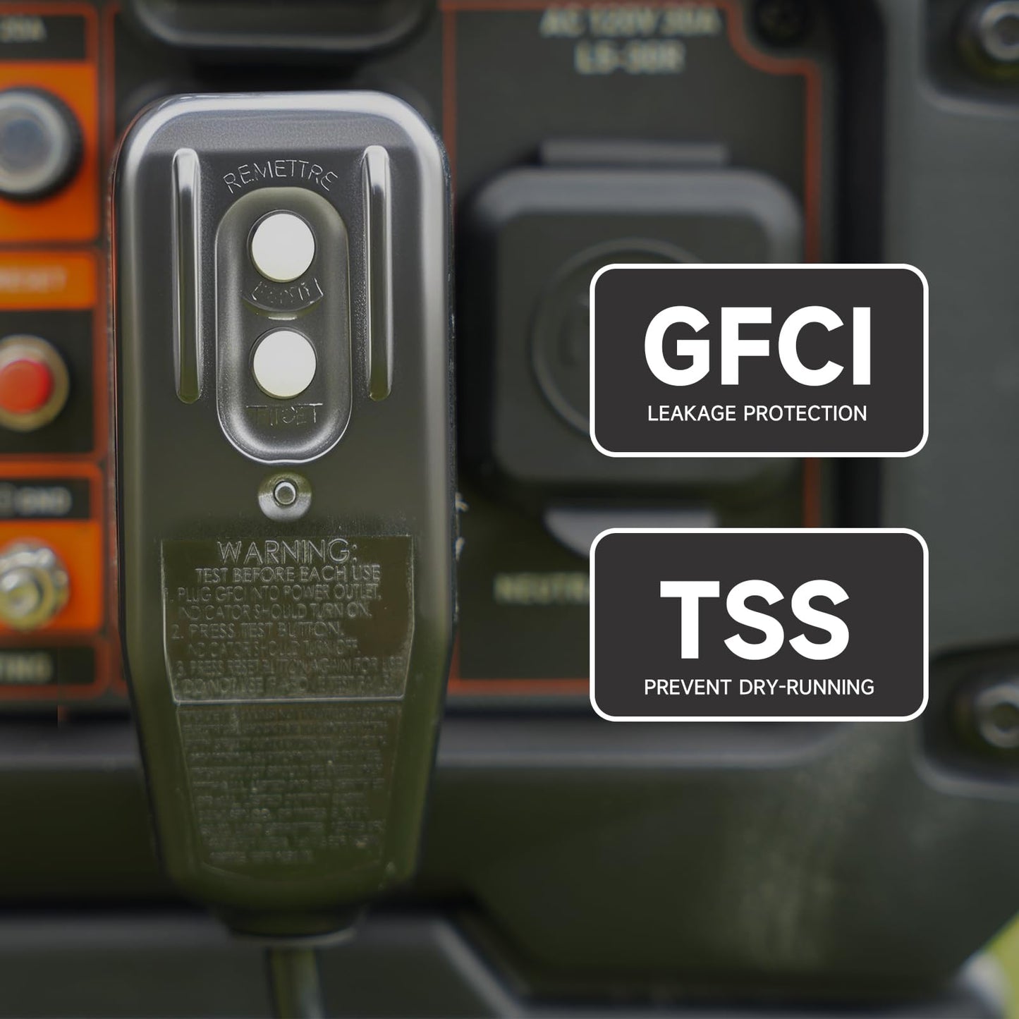 AIVOLT Electric Pressure Washer, Anti-Tipping Power Washer Pressure with 36FT Cable & 25FT Hose, 4 Nozzles, Soap Tank, High Pressure Cleaner Machine for Car Washing, House, Garden