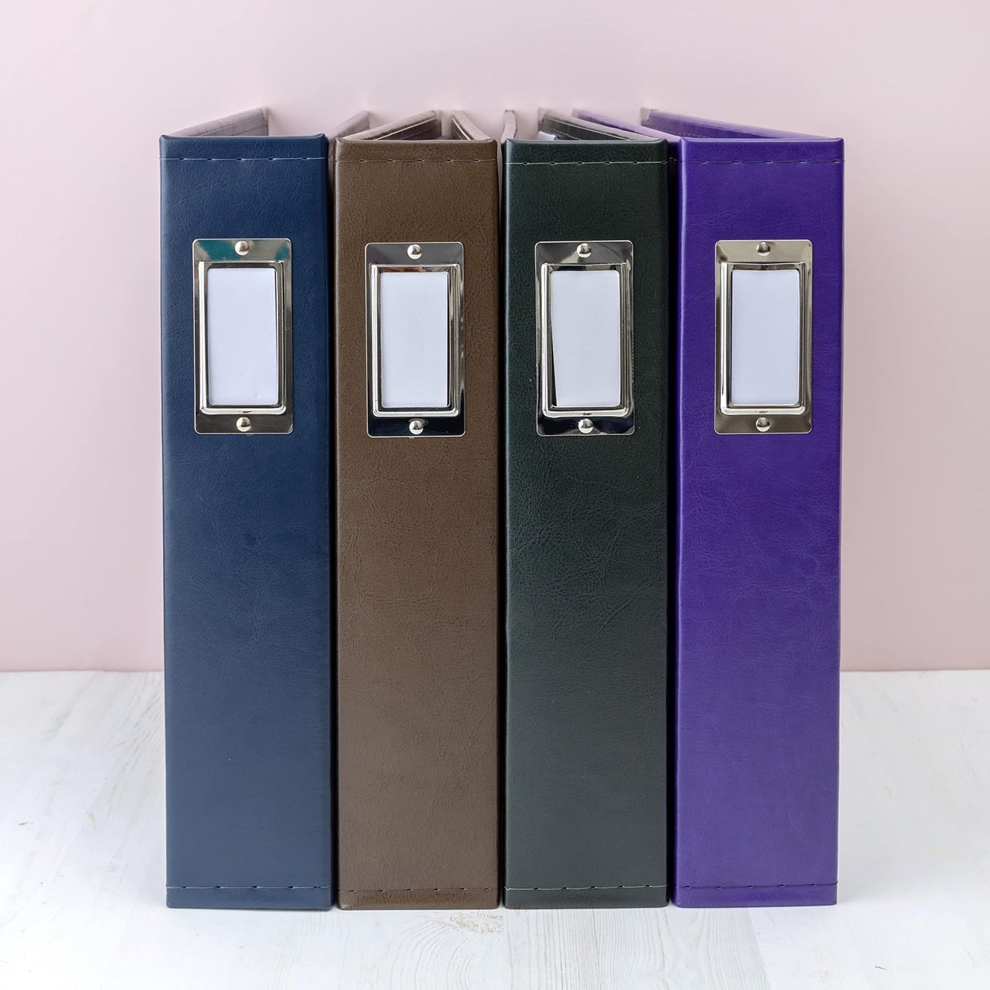 We R Memory Keepers 12x12 Photo Album Grape Soda Protect Memories & Photos, Acid-Free Faux Leather, Snag-Free Rings, Includes 5 Page Protectors, Scrapbooking