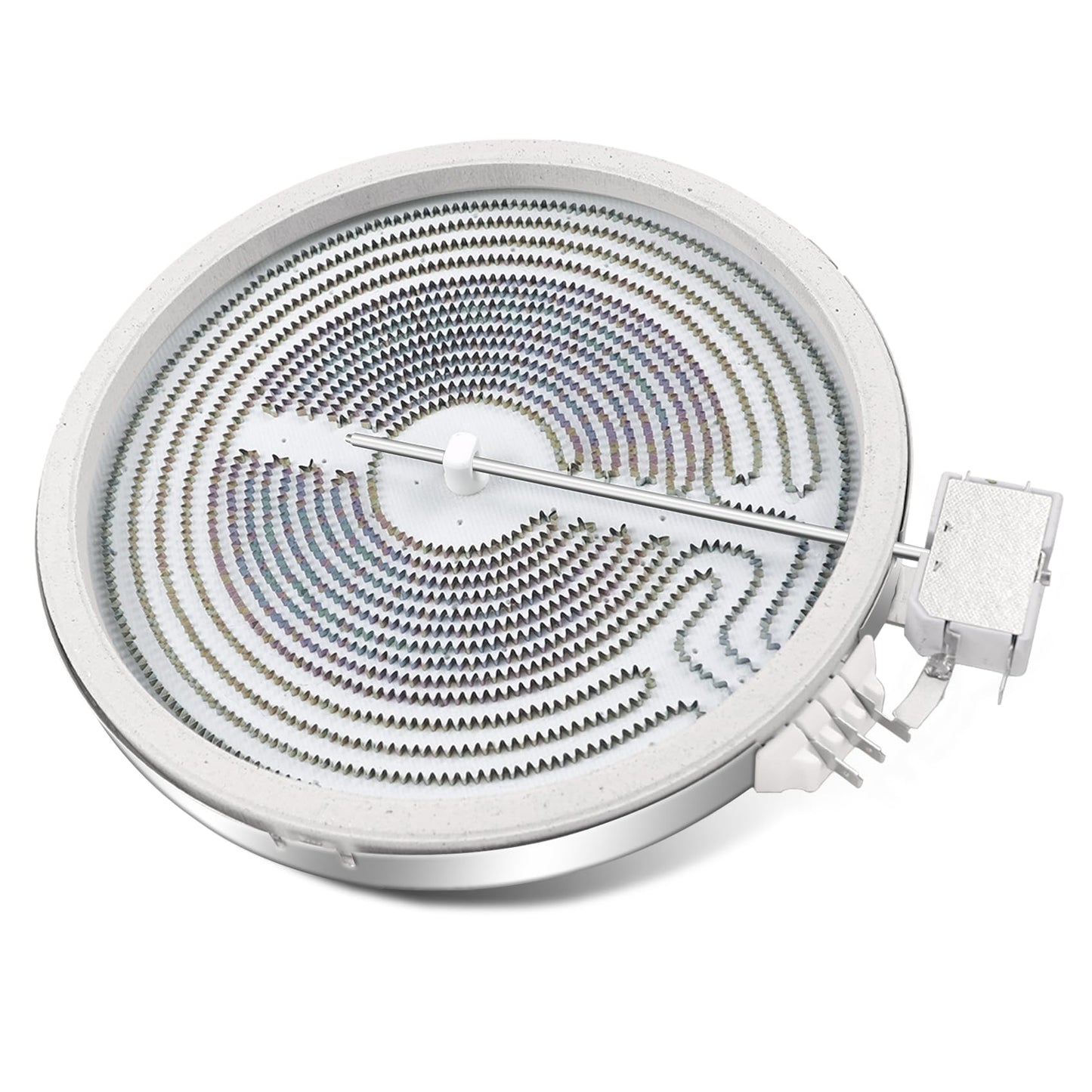 Upgraded WB30T10133 Range 9" Dual Radiant Surface Element Compatible with GE Hotpoint Electric Stove, WB30X24111 9"/6" Dual Haliant Surface Element Replace PS2321567 AP4345739