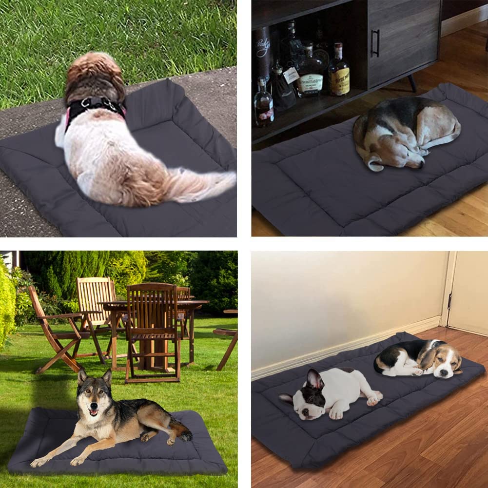Blueshyhall Pet Dog Bed Super Snoozer Indoor/Outdoor, Waterproof Camping Travel Pet Mat