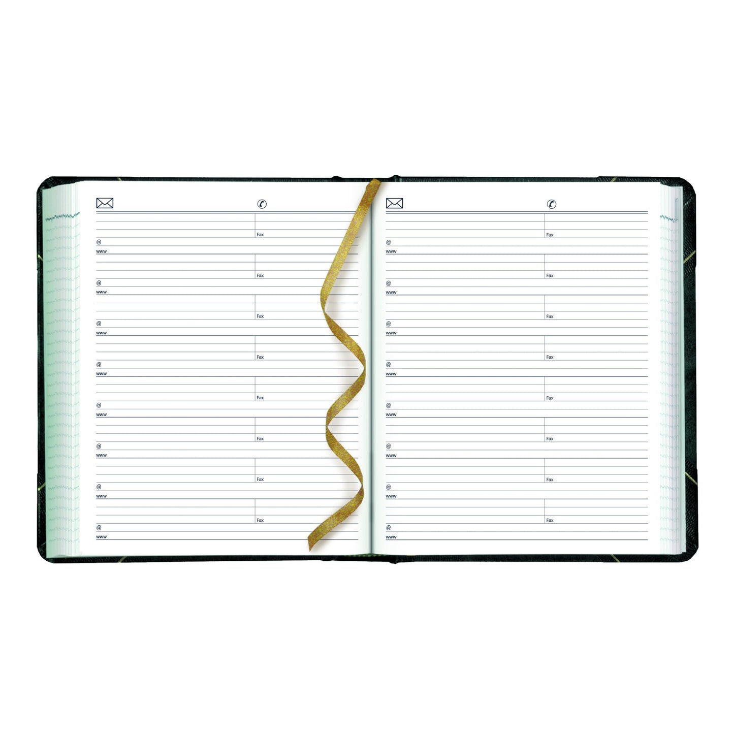 Brownline® 2026 Traditional Daily Planner, Appointment Book, 12 Months, January to December, Sewn Binding, 8.125" x 6.5625", Marble, Green, English (C517F-26)