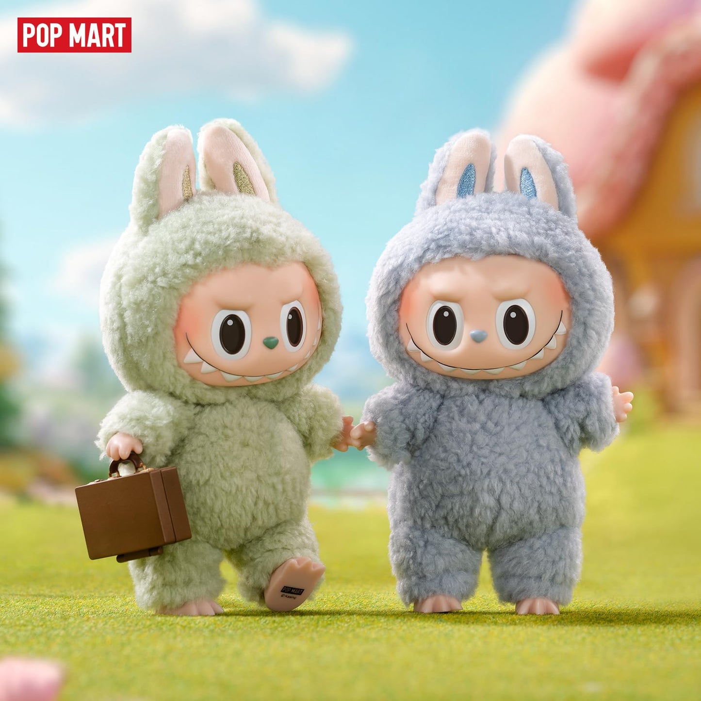 POP MART The Monsters - Tasty Macarons Vinyl Face Blind Box, LABUBU Random Design Action Figures Collectible Toys Home Desk Decorations, Holiday Birthday Gifts for Girls and Boys, Single Box