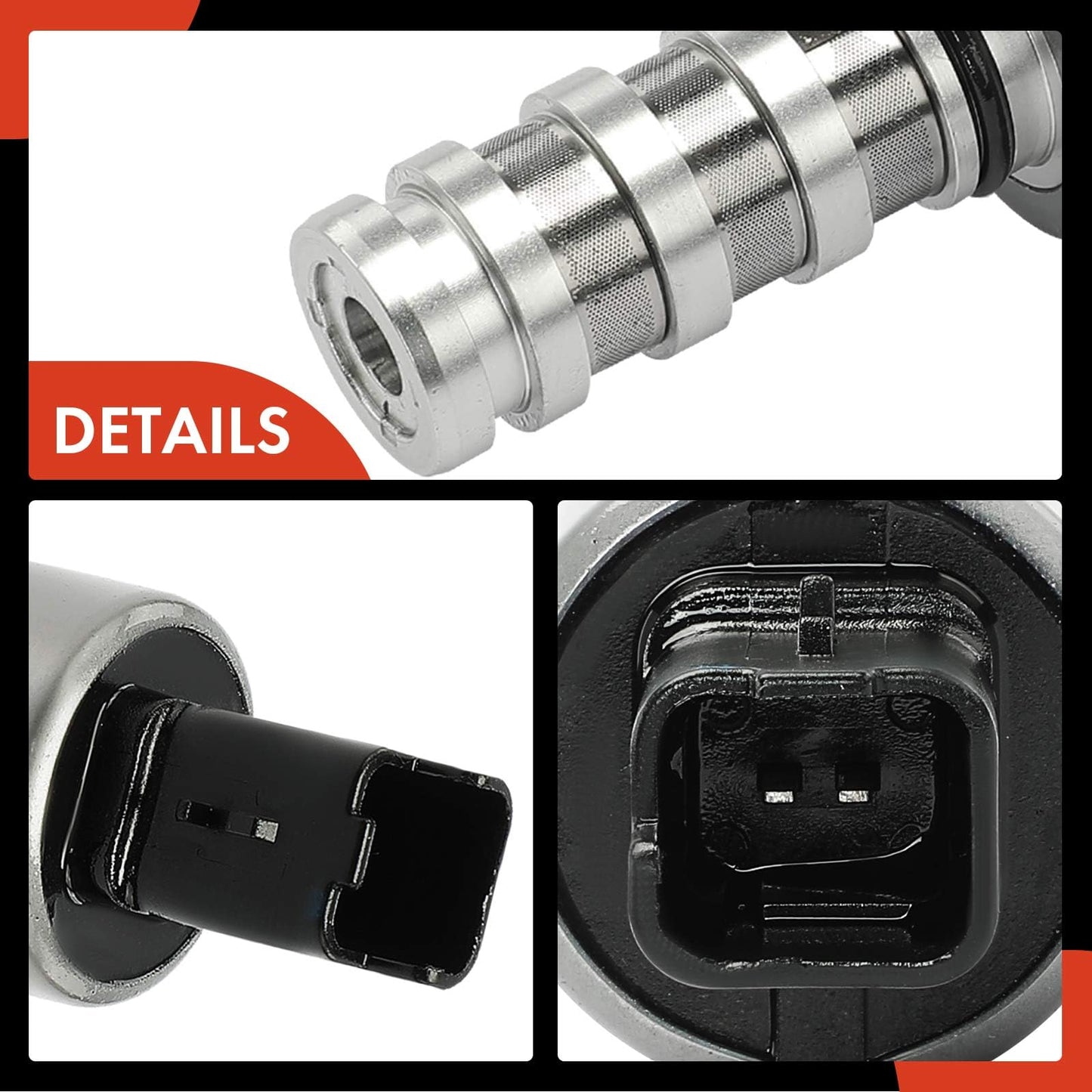 A-Premium Engine Variable Valve Timing (VVT) Solenoid Compatible with Mini Cooper R56 2002-2016, Cooper R57/R59 2005-2016, Cooper R58 2012-2016, Cooper Countryman R60, Replace# 11367566652