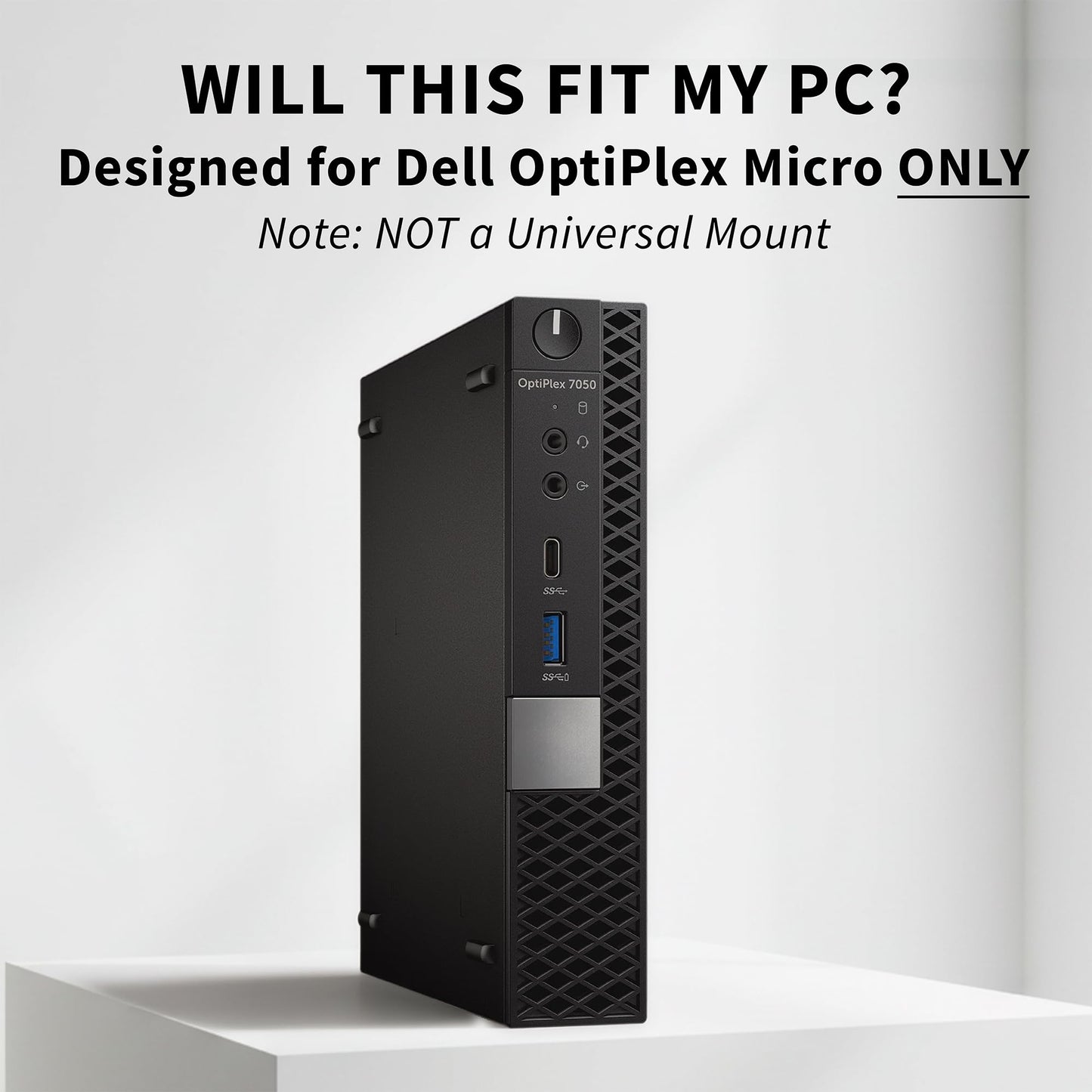 VIVO Behind Monitor VESA Mount Designed for Dell OptiPlex Micro CPU