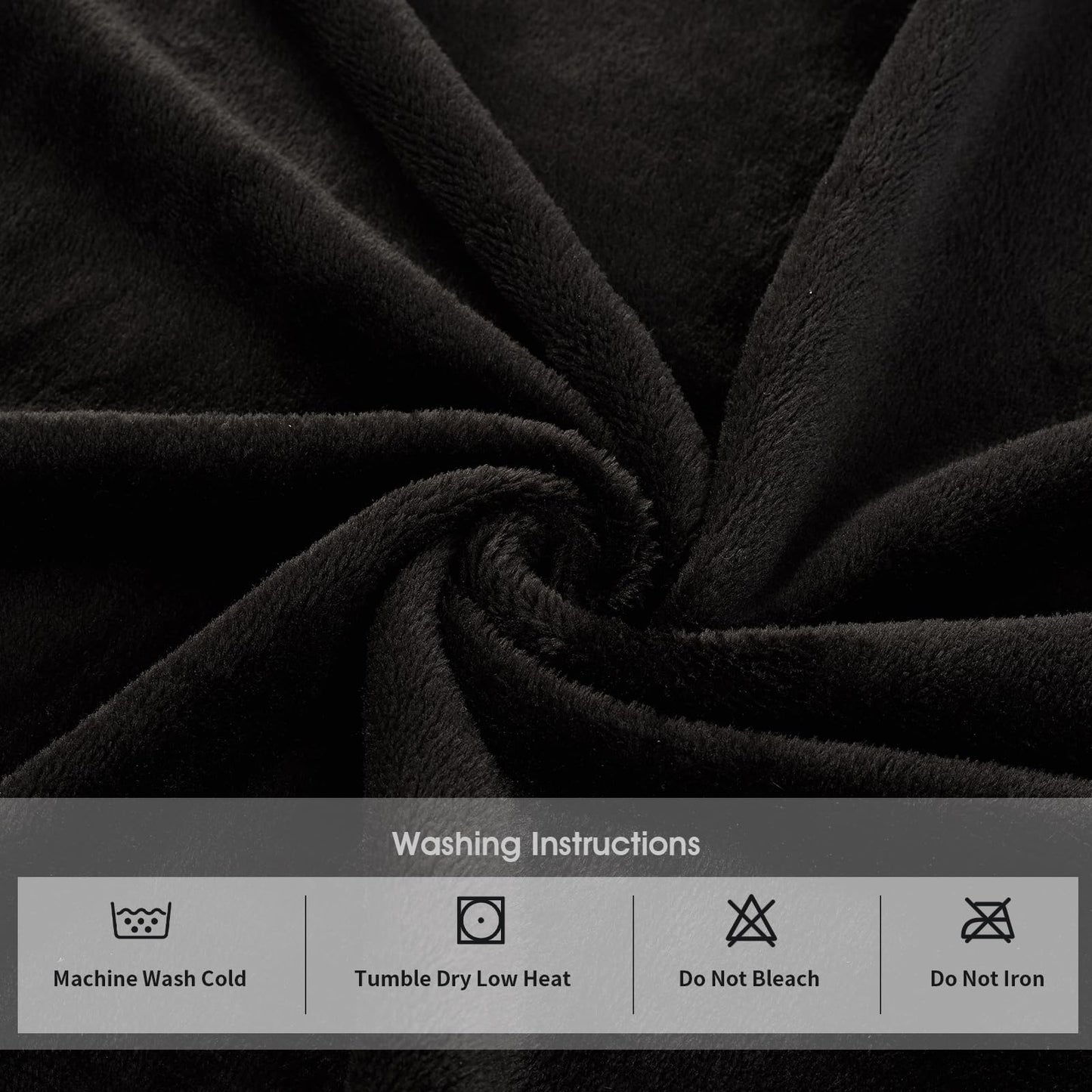 FashGudim Mens Robe Plush Robes for Men Warm Soft Fleece Bathrobe Calf Length Shawl Collar Short House Robes with Pockets, Black & Grey, Small-Medium