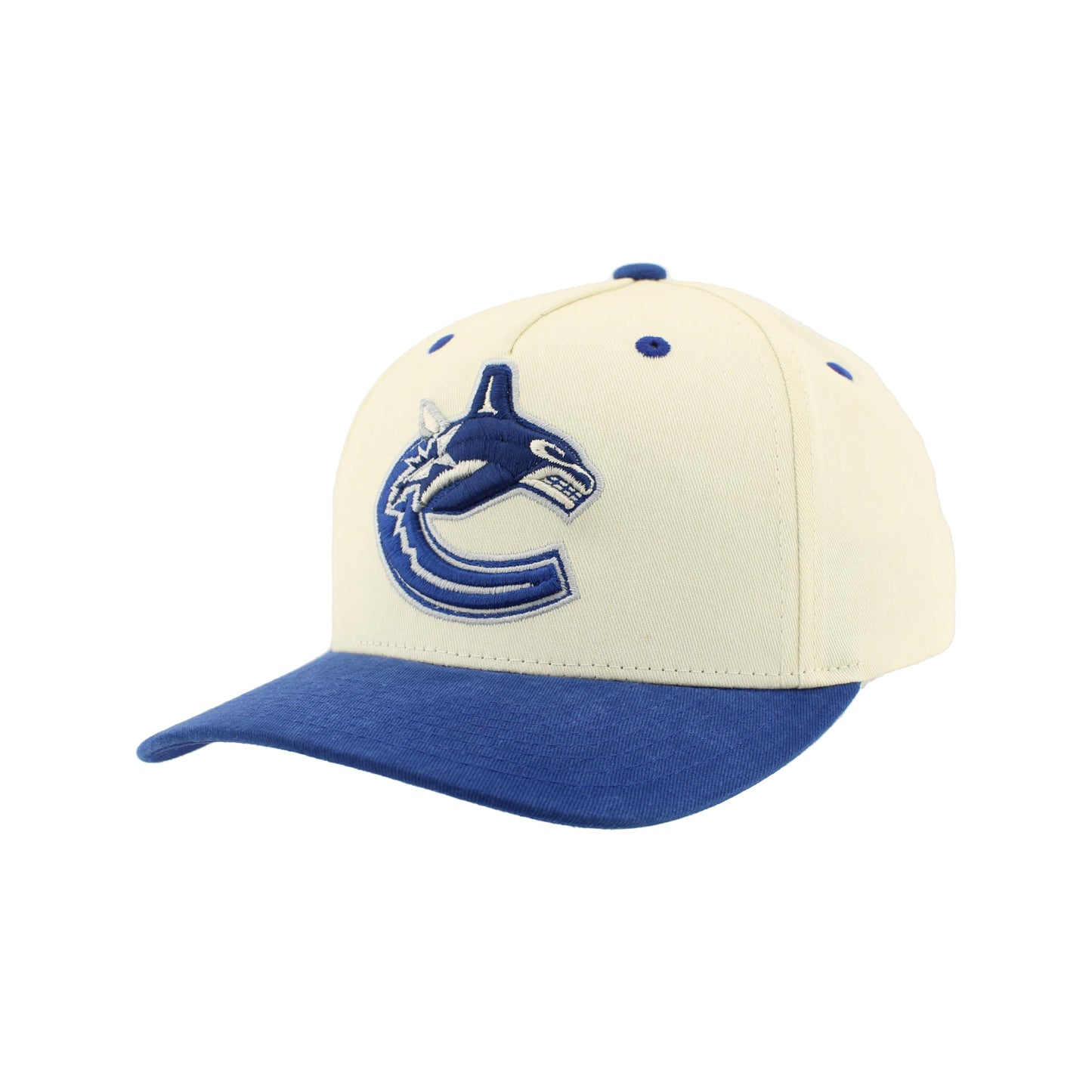 ZHATS Standard NHL Officially Licensed Adjustable Snapback Hat Marquee Ivory