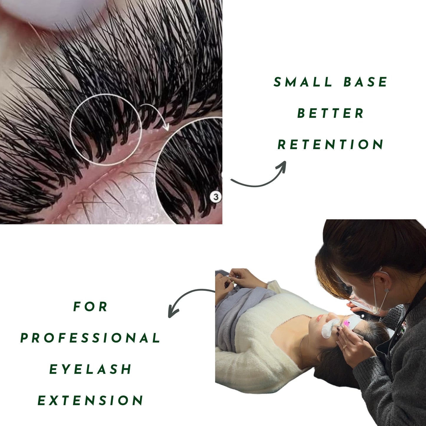 1200 Fans - 6D Premade Volume Fans - Mix 8 sizes in 1 From 9-16mm - Pinneacle Premade Volume Fans For Professional Eyelash Extension - Lash Extension Accessories, lash tools (Brown - CC)