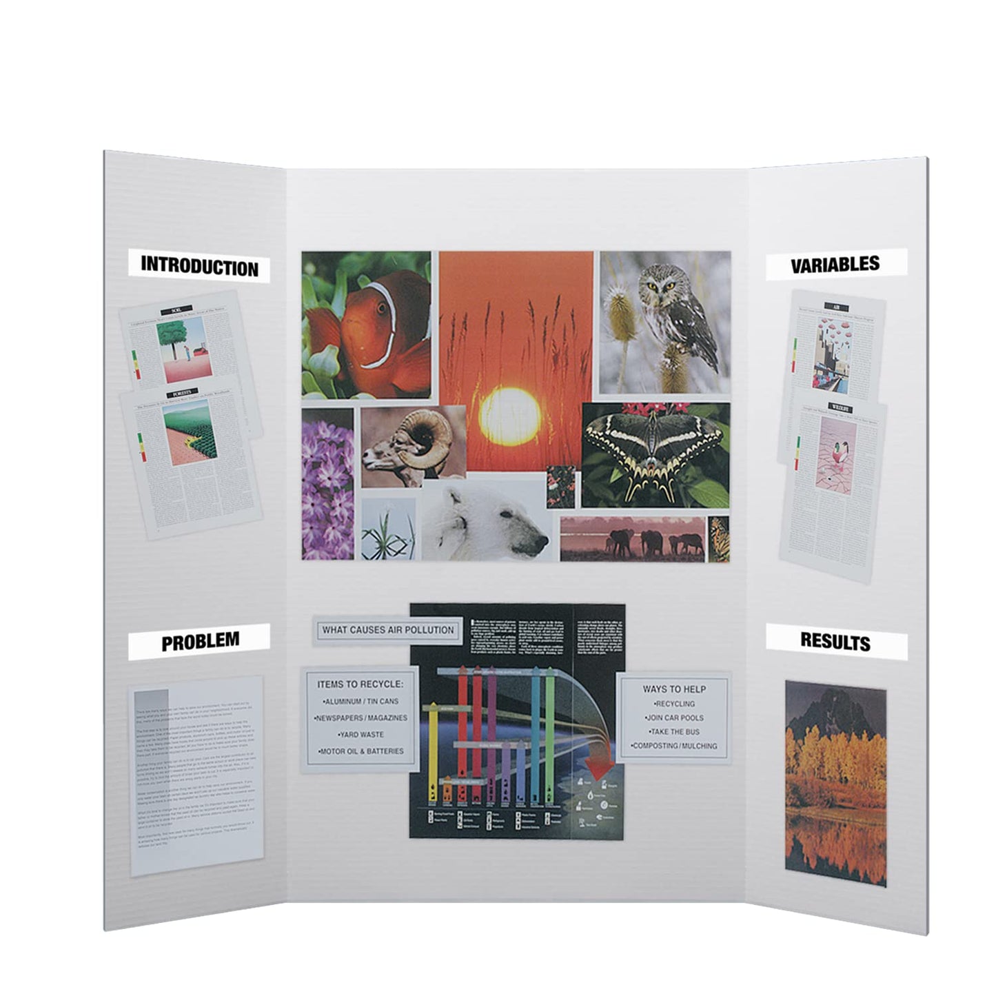 Flipside Products 36x48 1 Ply White Project Board, Pack of 4 (18042)
