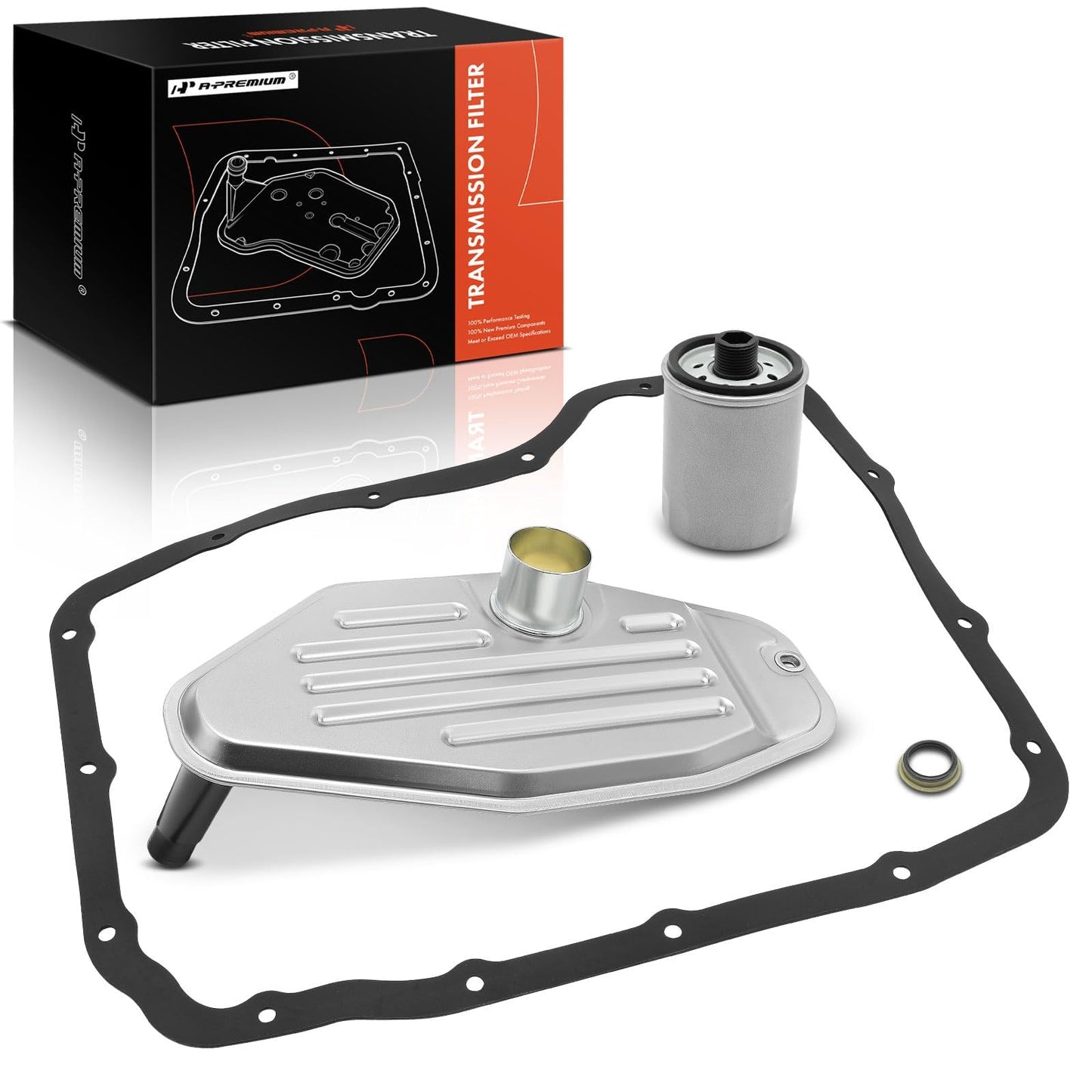 A-Premium Automatic Transmission Fluid Filter with Pan Gasket, Compatible with Ram, Jeep, Dodge & Chrysler Model - 1500, 2500, 3500, Grand Cherokee, Liberty, Ram 1500 2500 3500, Durango, Dakota, Aspen