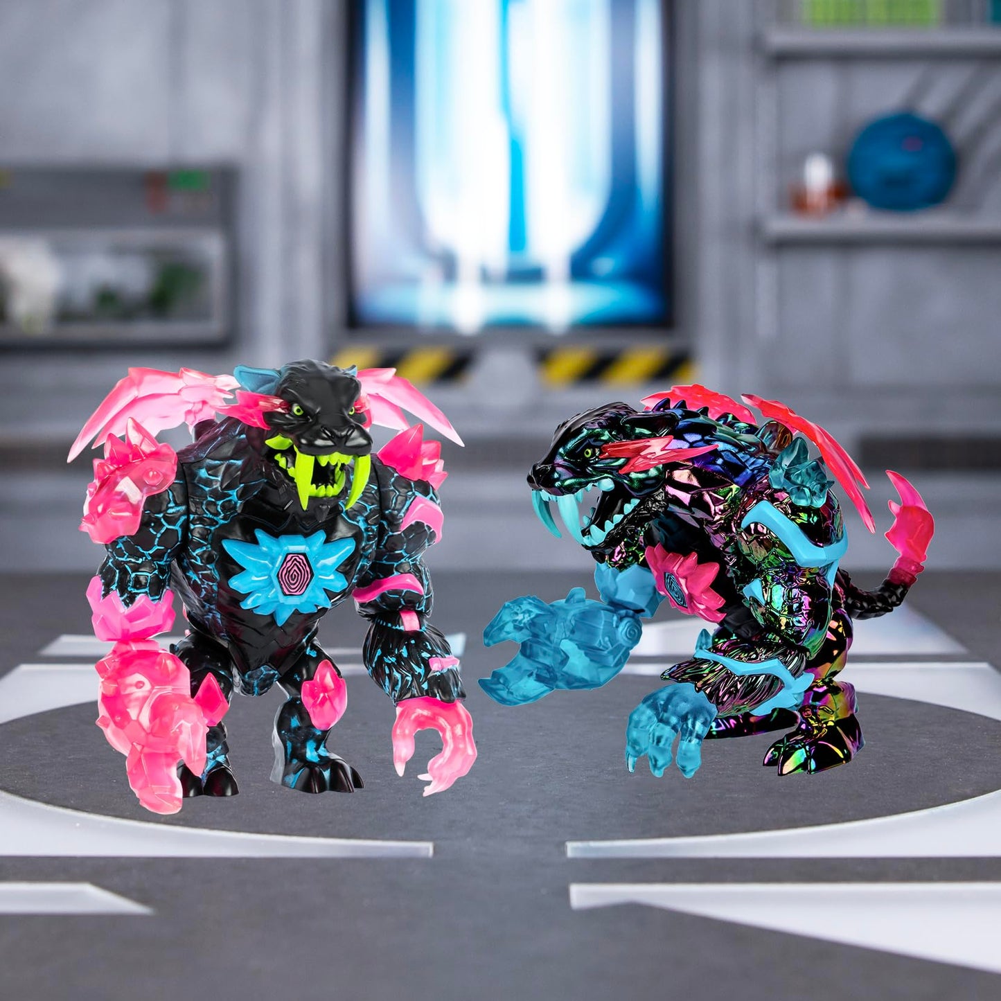 MrBeast Lab W2 Collector Figure Neon Panther