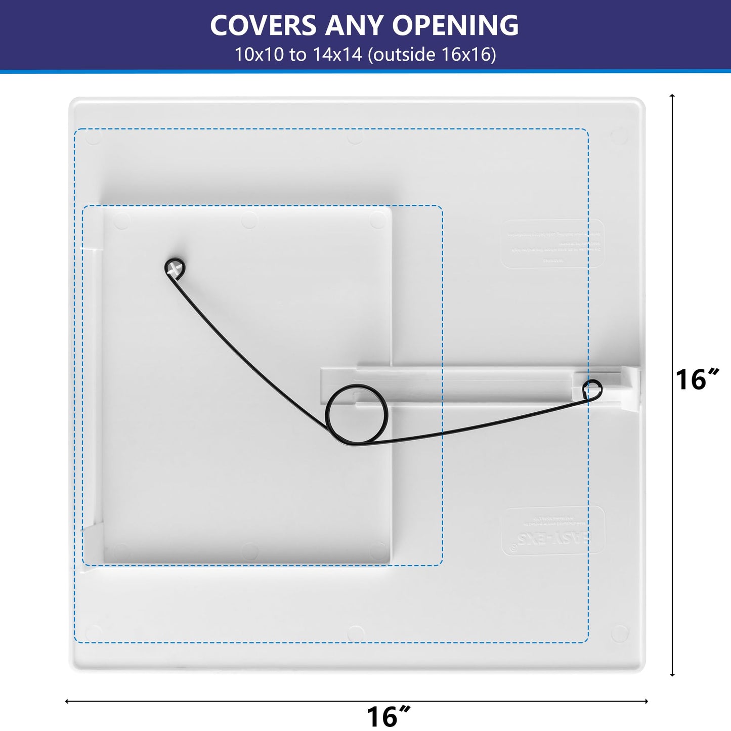 EASY-EXS Access panels Spring-Fit 14"x14" (external 16"x16") square