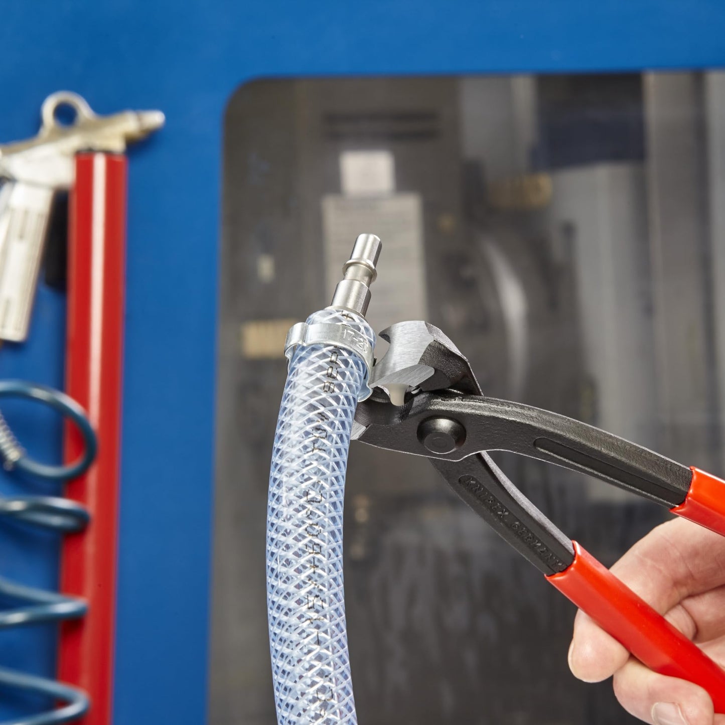 Knipex (10 99 i220) Tools 8.75-Inch Ear Clamp Pliers